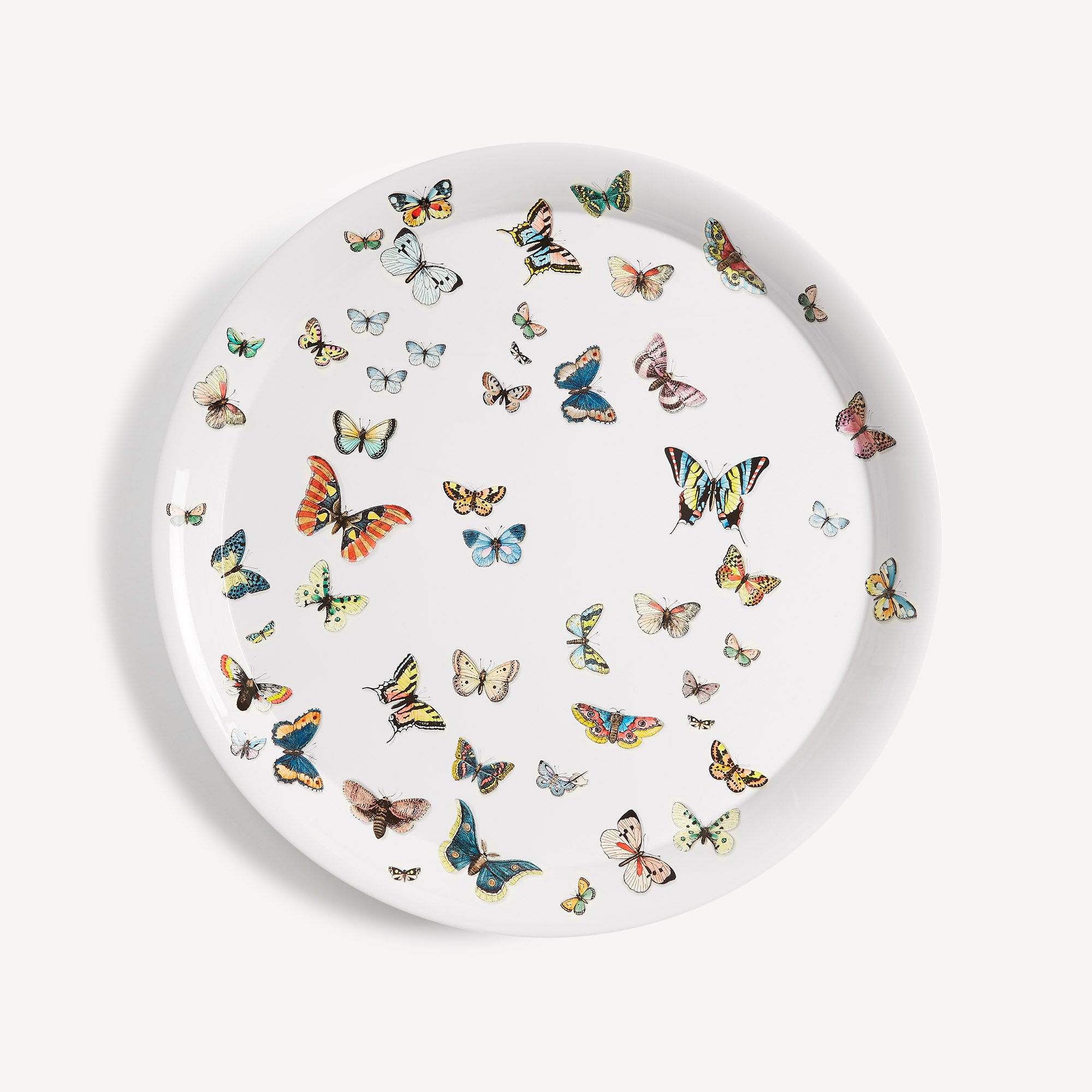 Tray Farfalle in Multicolour | Fornasetti® – Fornasetti Store