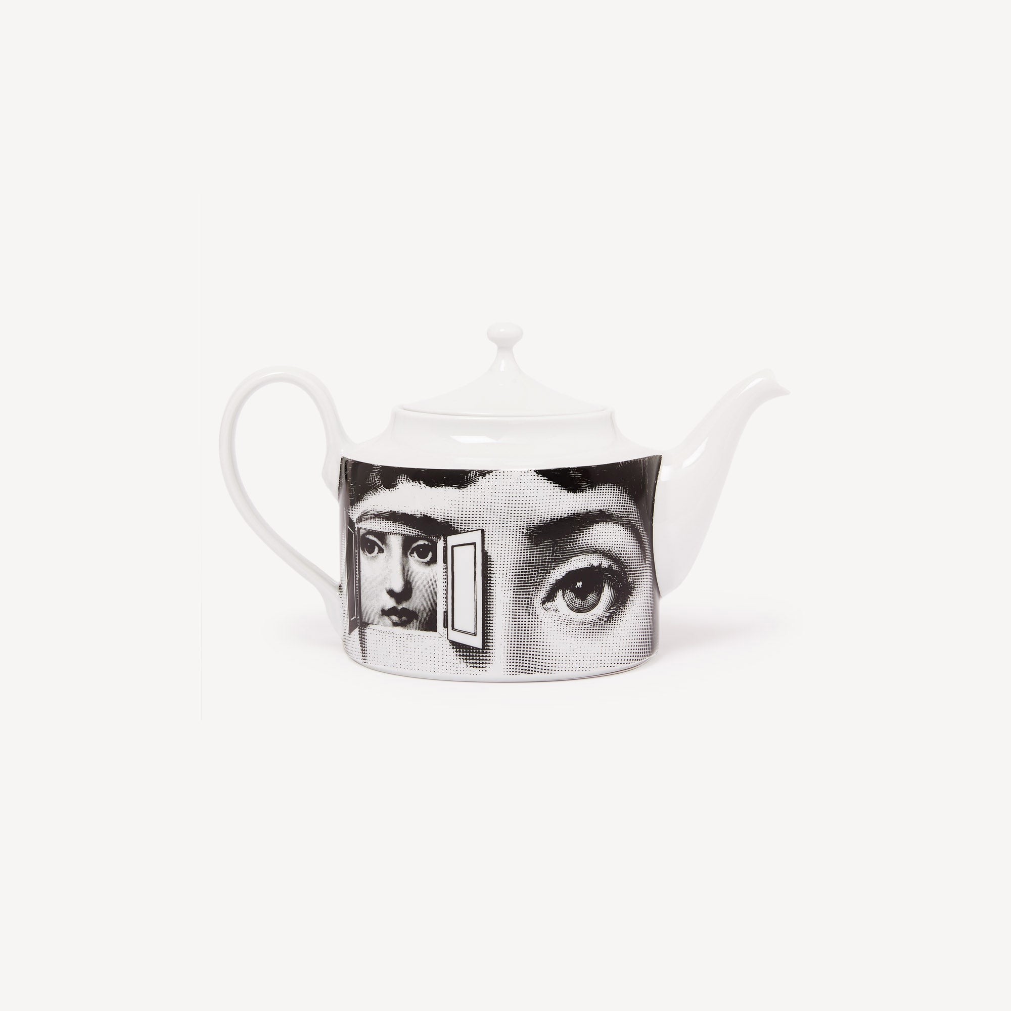 Teapot Tema e Variazioni in White/Black | Fornasetti® – Fornasetti