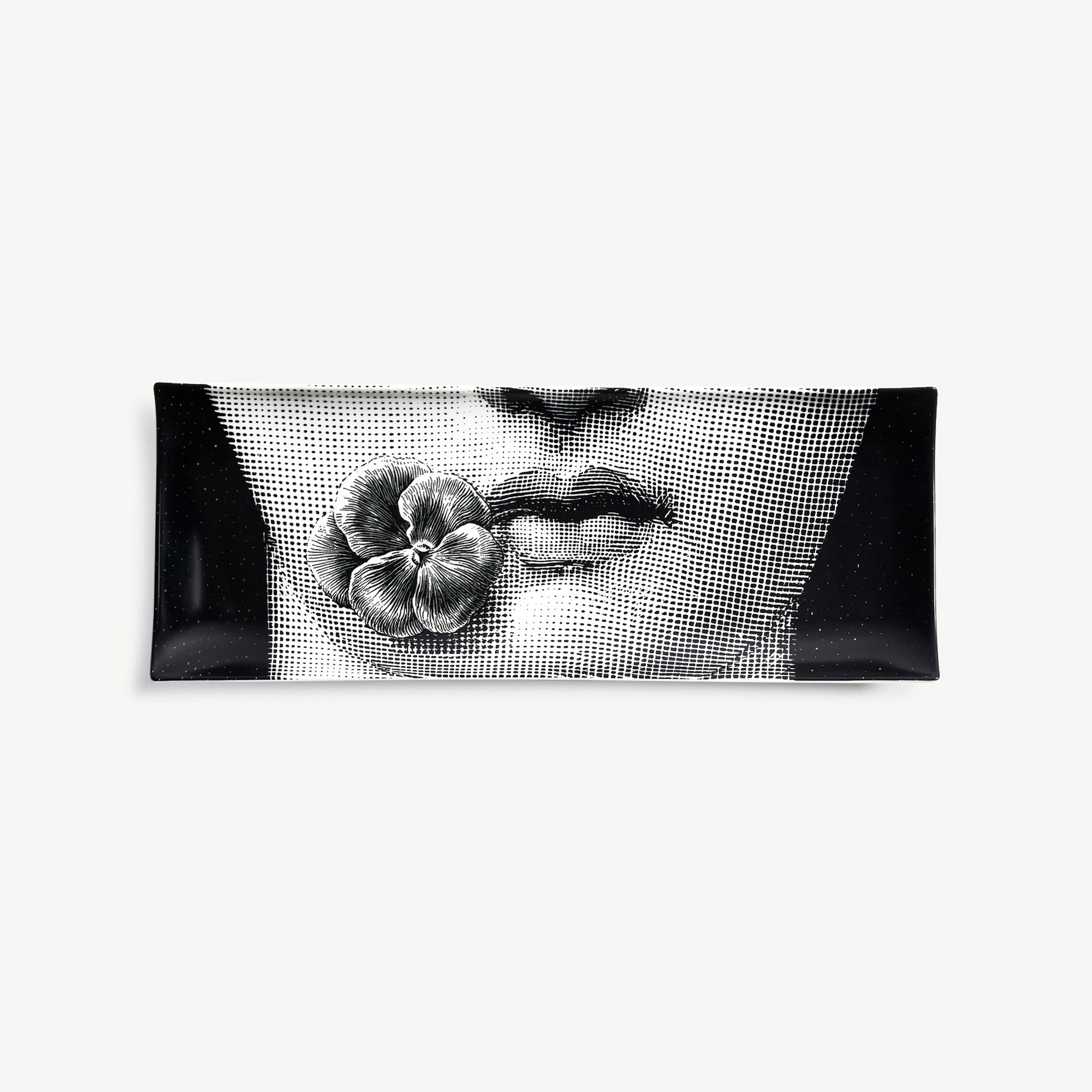 Tray Tema e Variazioni n.137 in White/Black | Fornasetti