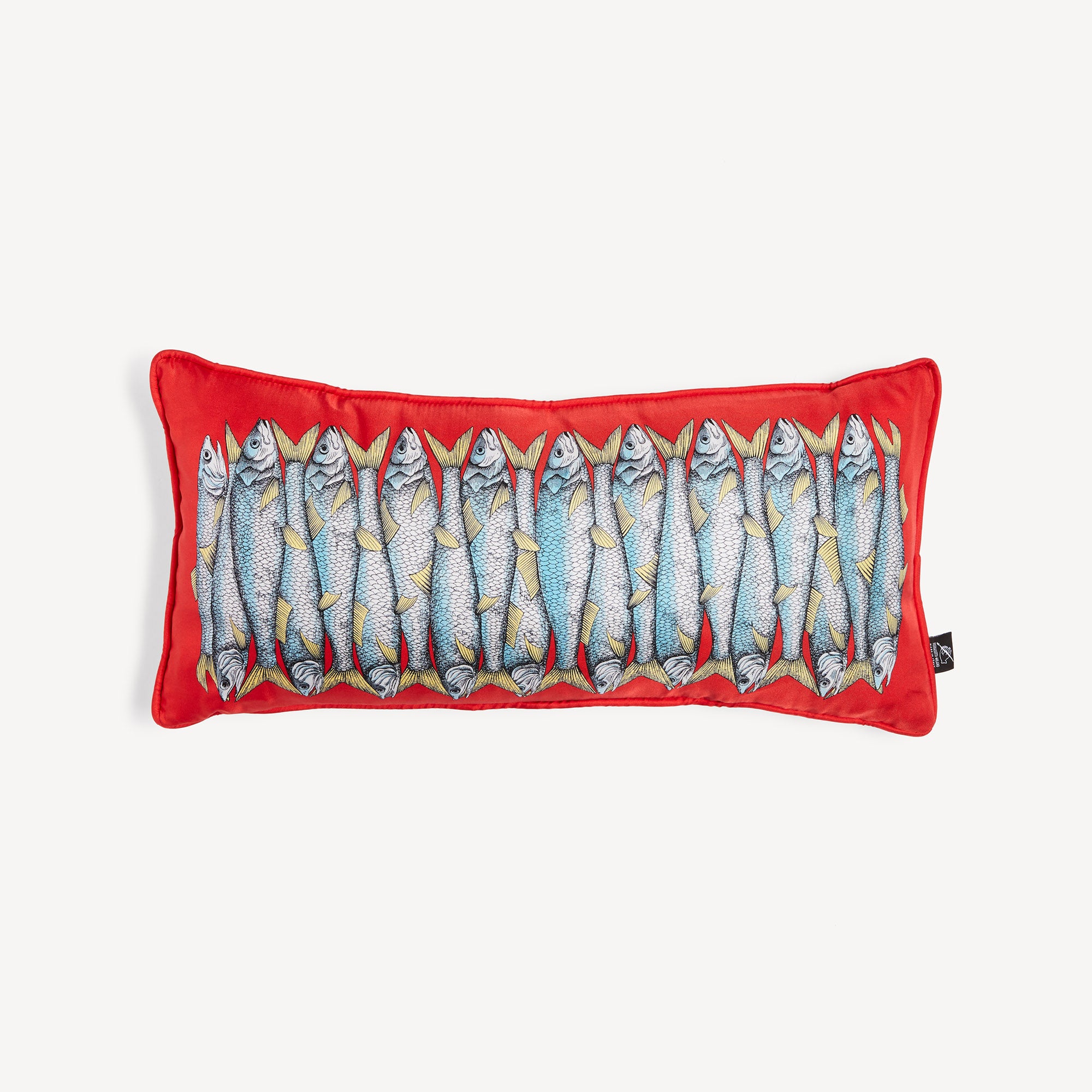 Cushion Sardine in Multicolour | Fornasetti® – Fornasetti Store