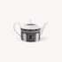 FORNASETTI Teapot Facciata Quattrocentesca White/Black P22X200FOR21BIA