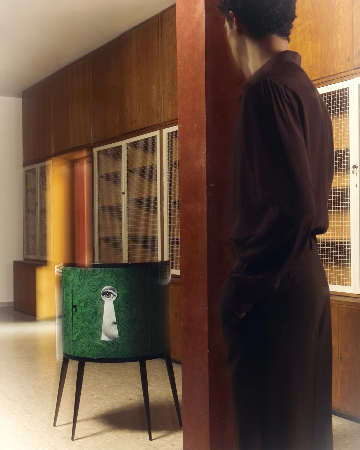Serratura su Malachite: homeware and furniture | Fornasetti Serratura su Malachite: homeware and furniture | Fornasetti