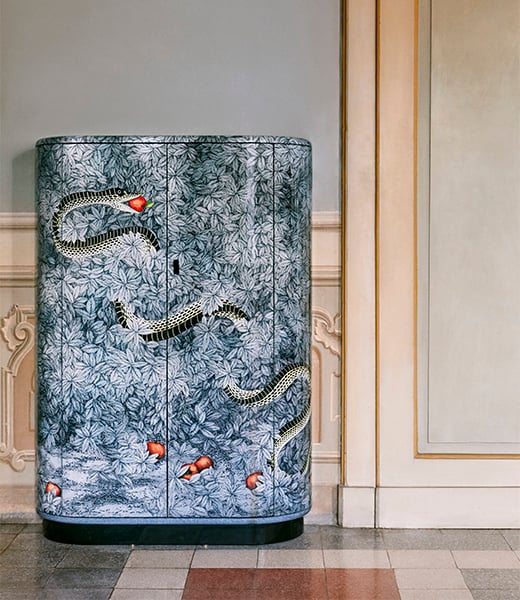 Wall plate Tema e Variazioni n.265 in White/Black | Fornasetti