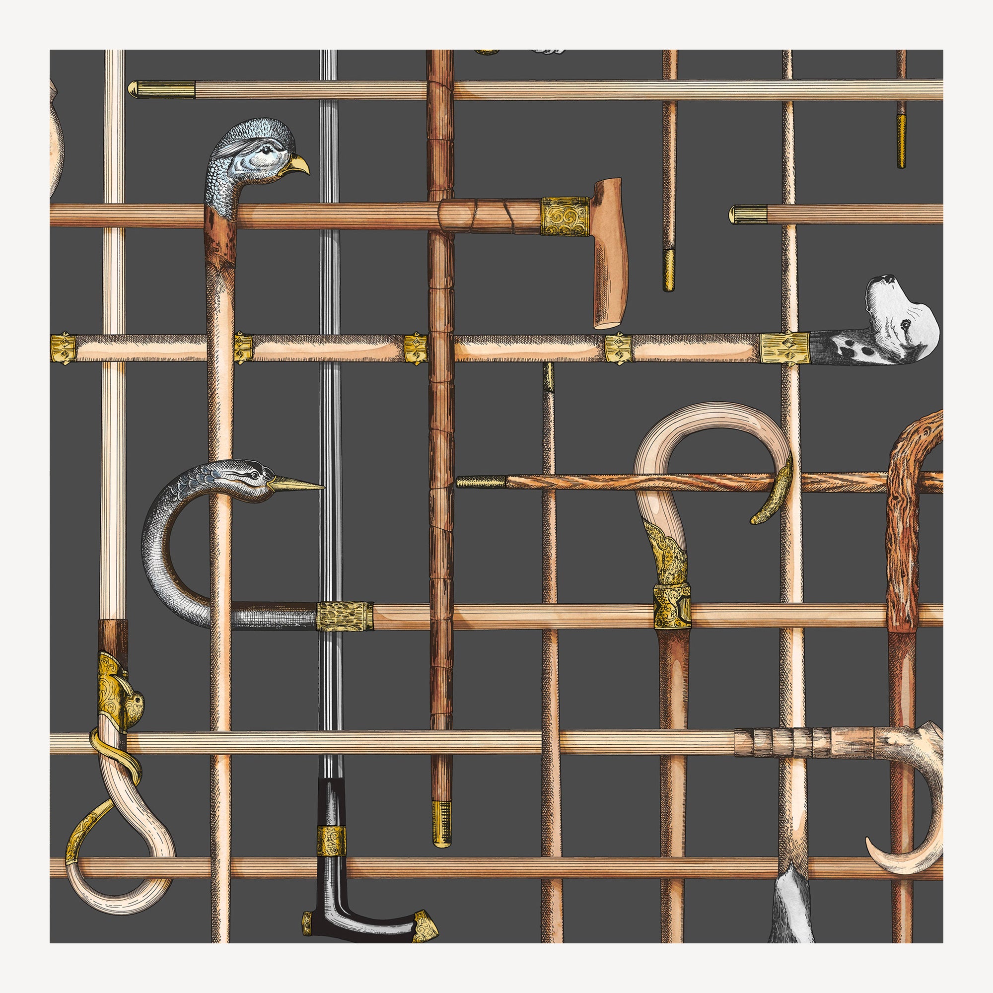 Carta da parati Bastoni