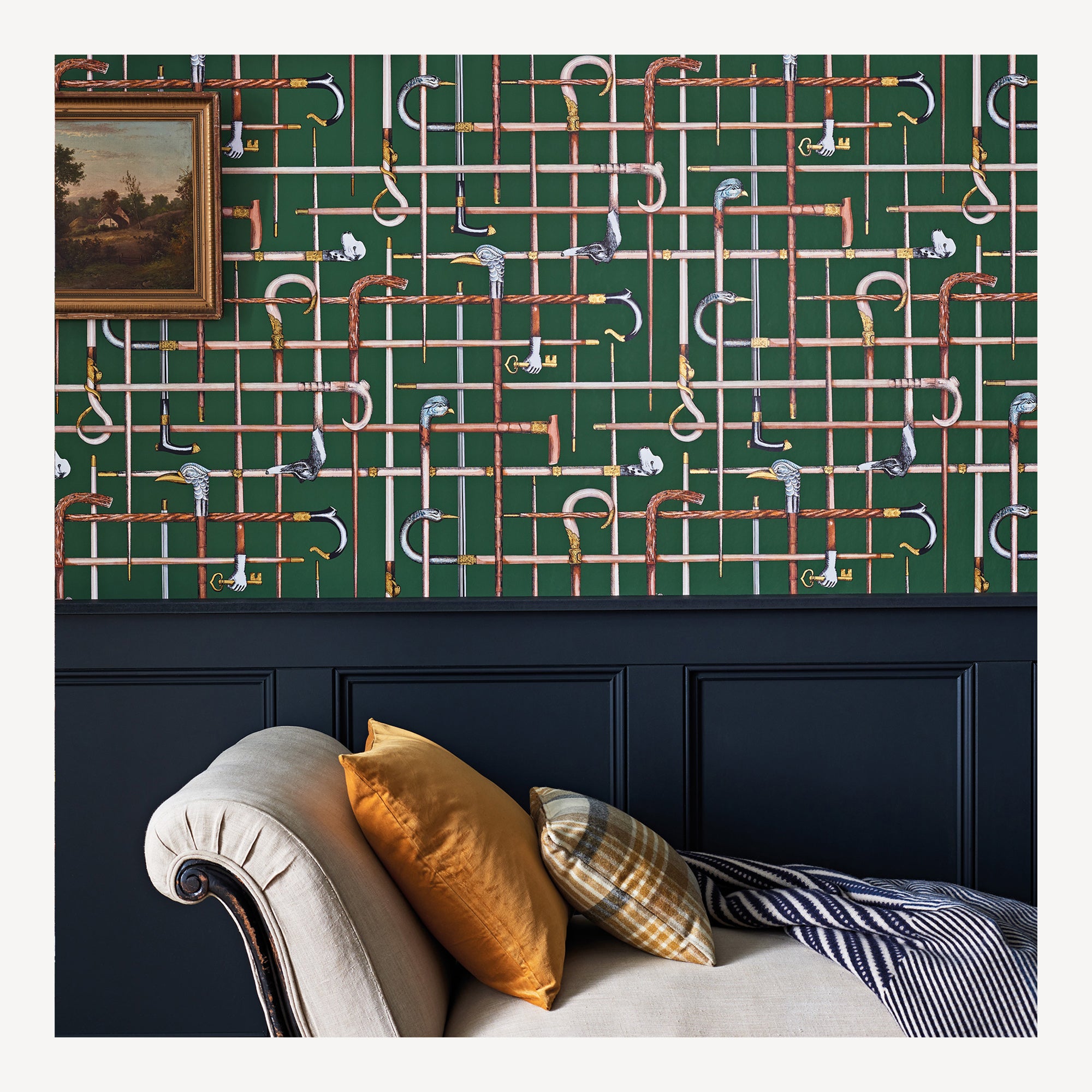 Carta da parati Bastoni 