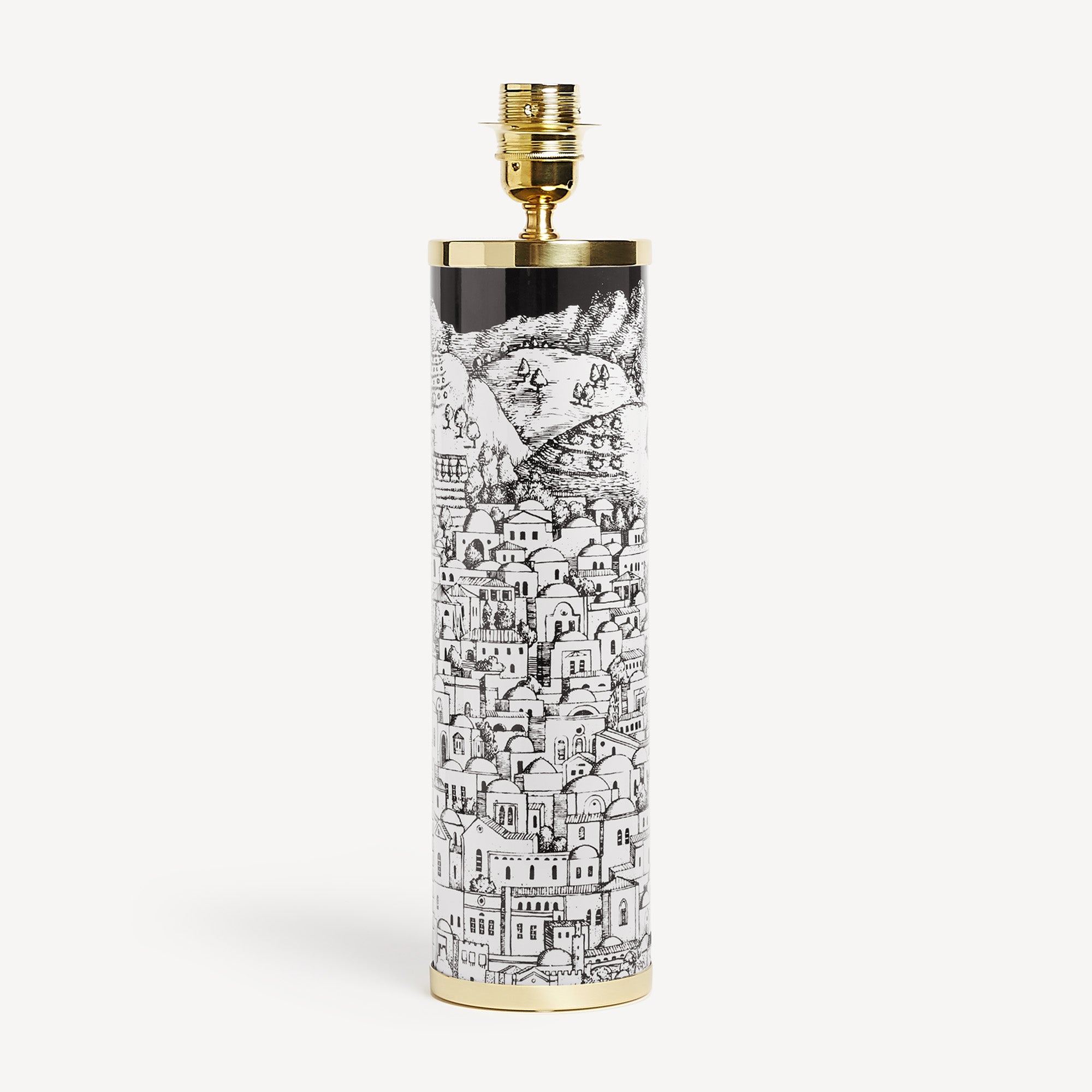 Cylindrical lamp base Gerusalemme