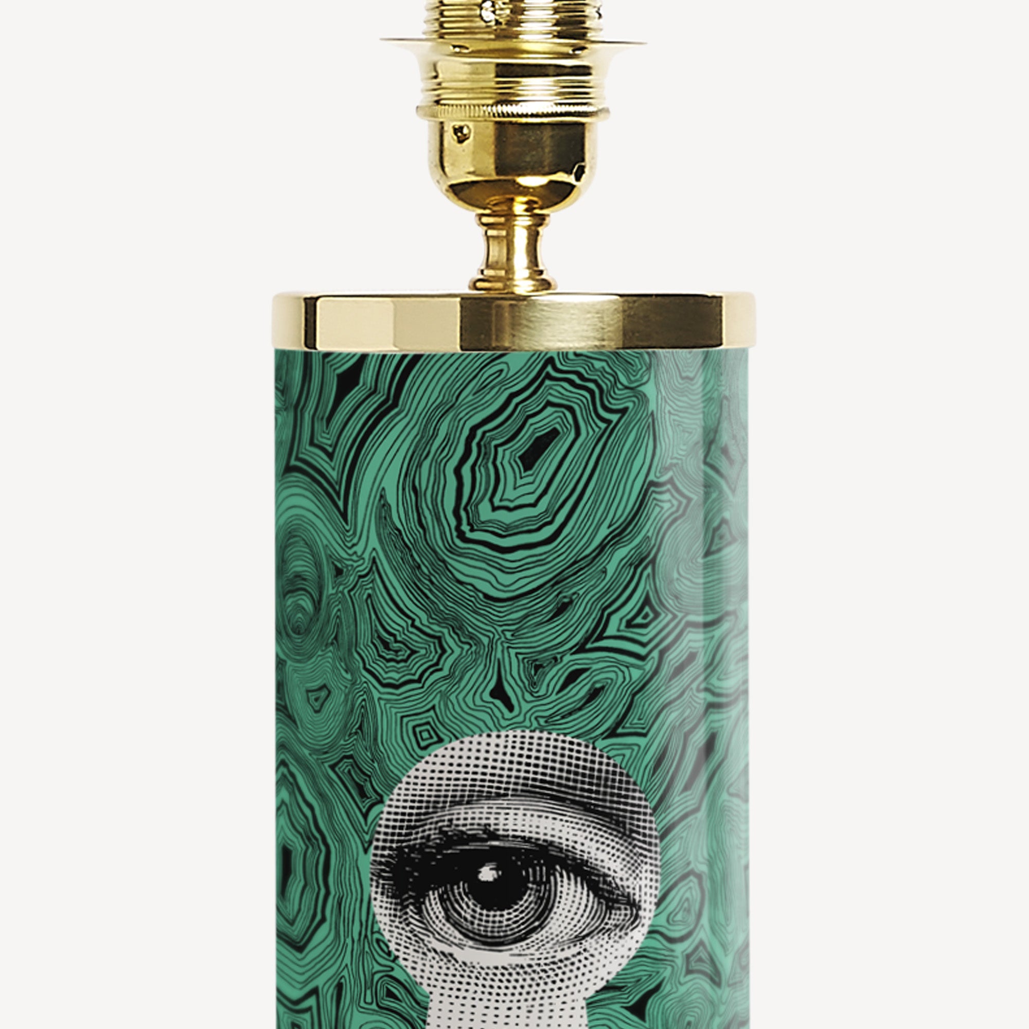 Lampe Serratura su Malachite