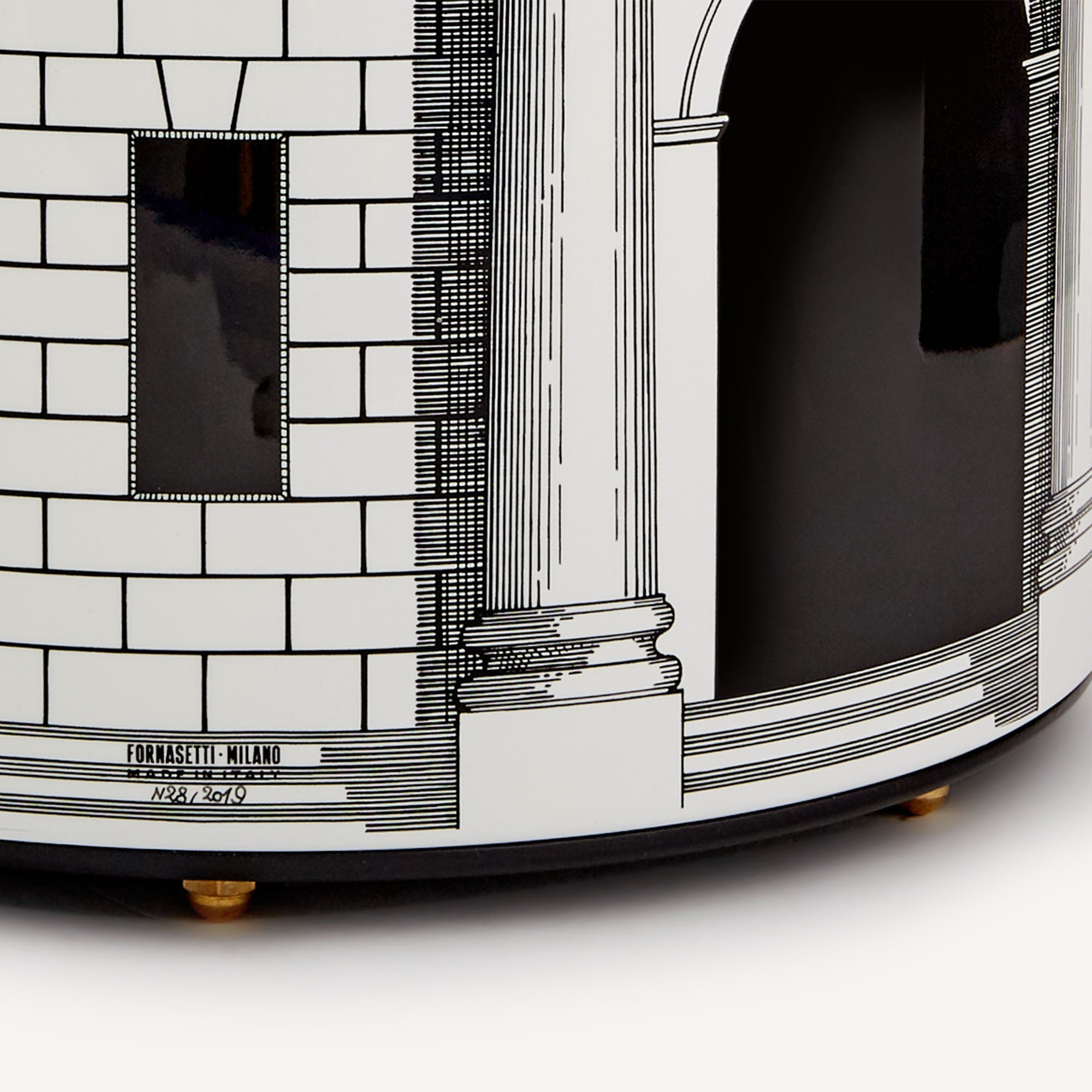 Paper basket Casa con Colonne