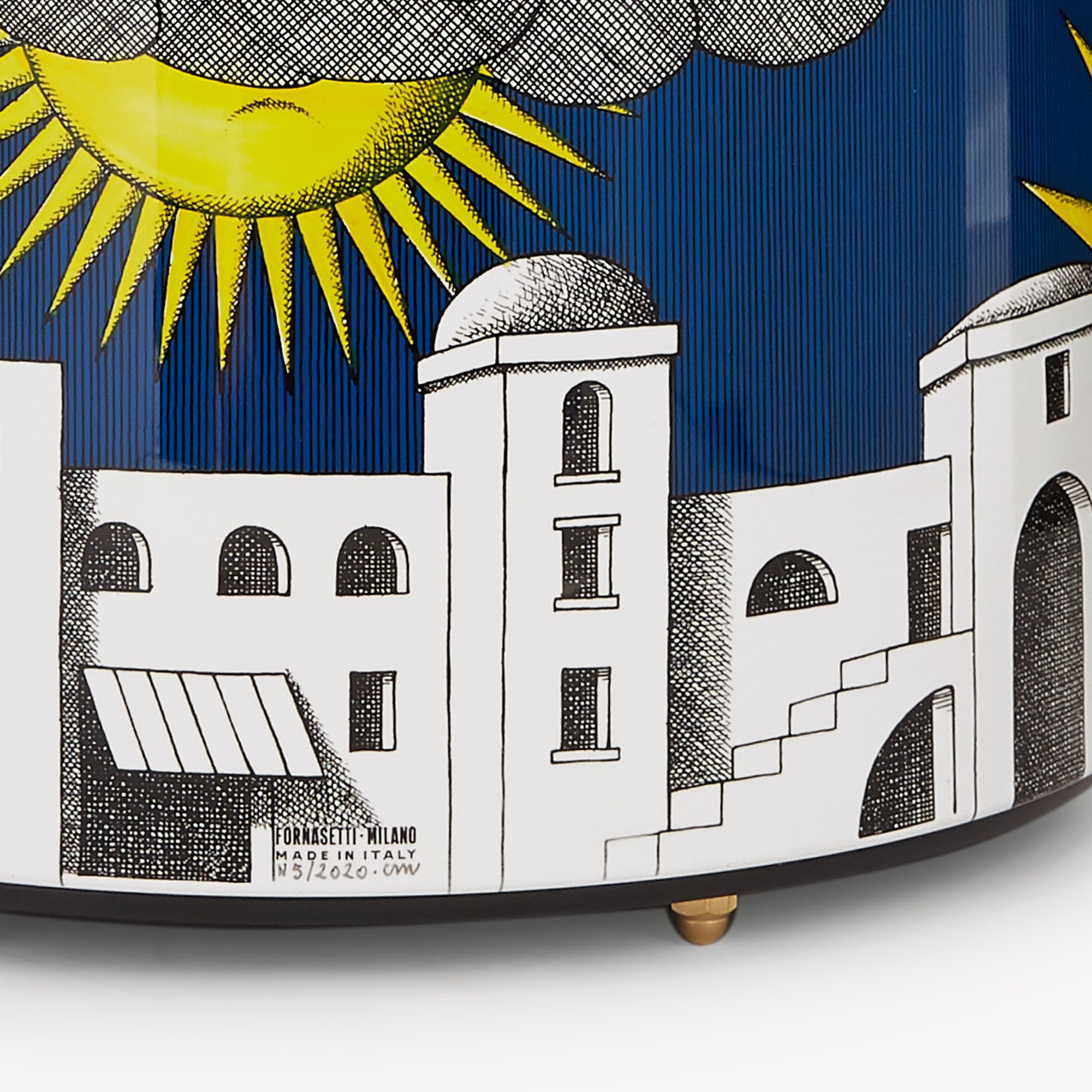 Paper basket Sole di Capri