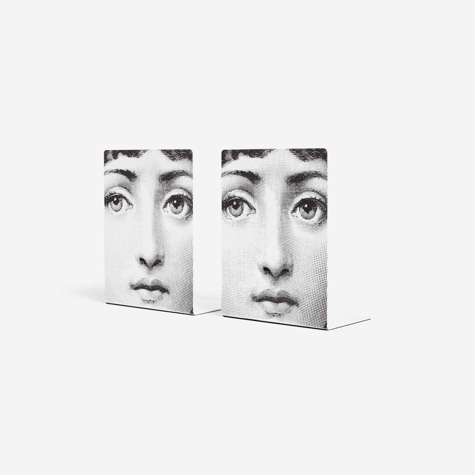 Fornasetti Viso Bookends