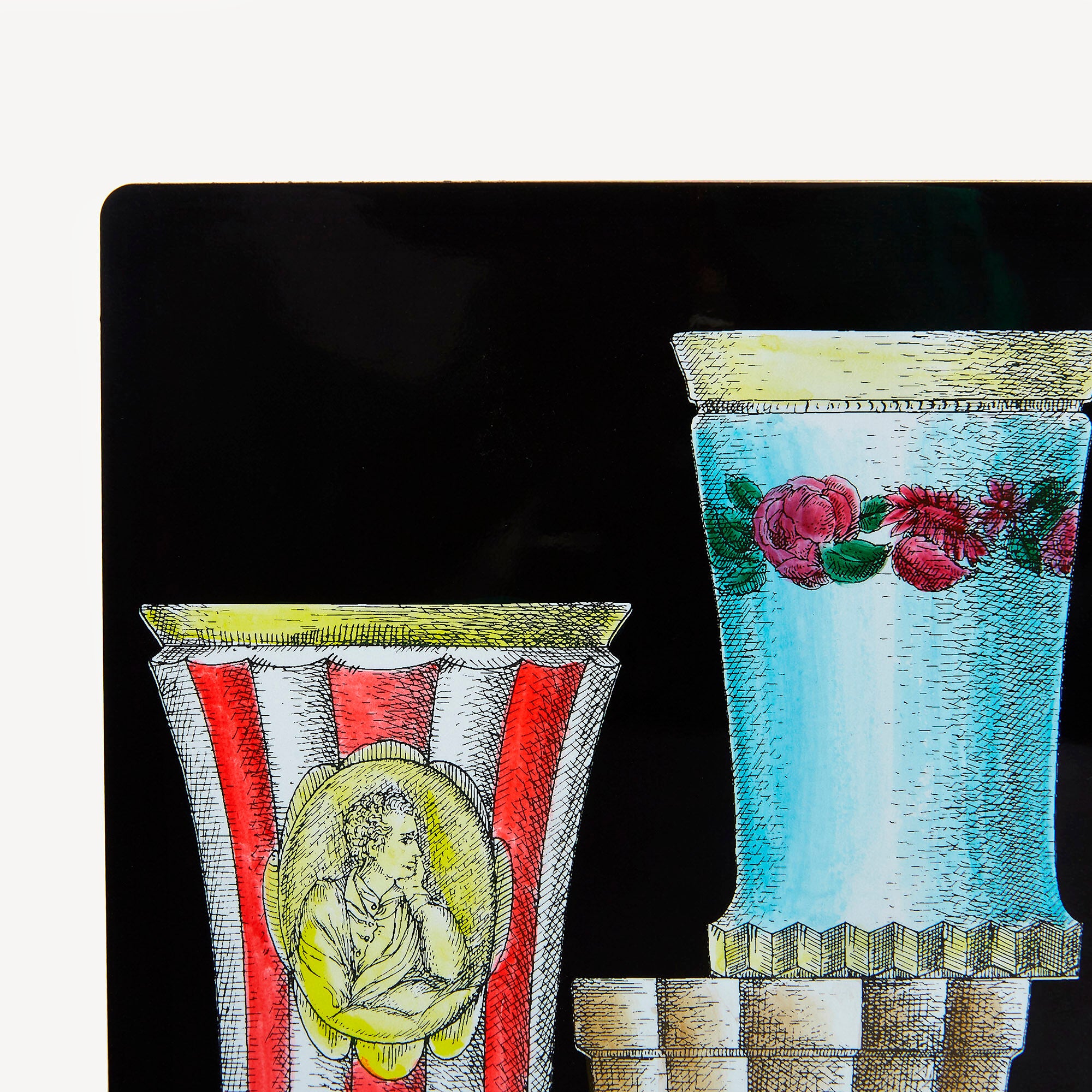 Reggilibri Bicchieri di Boemia 