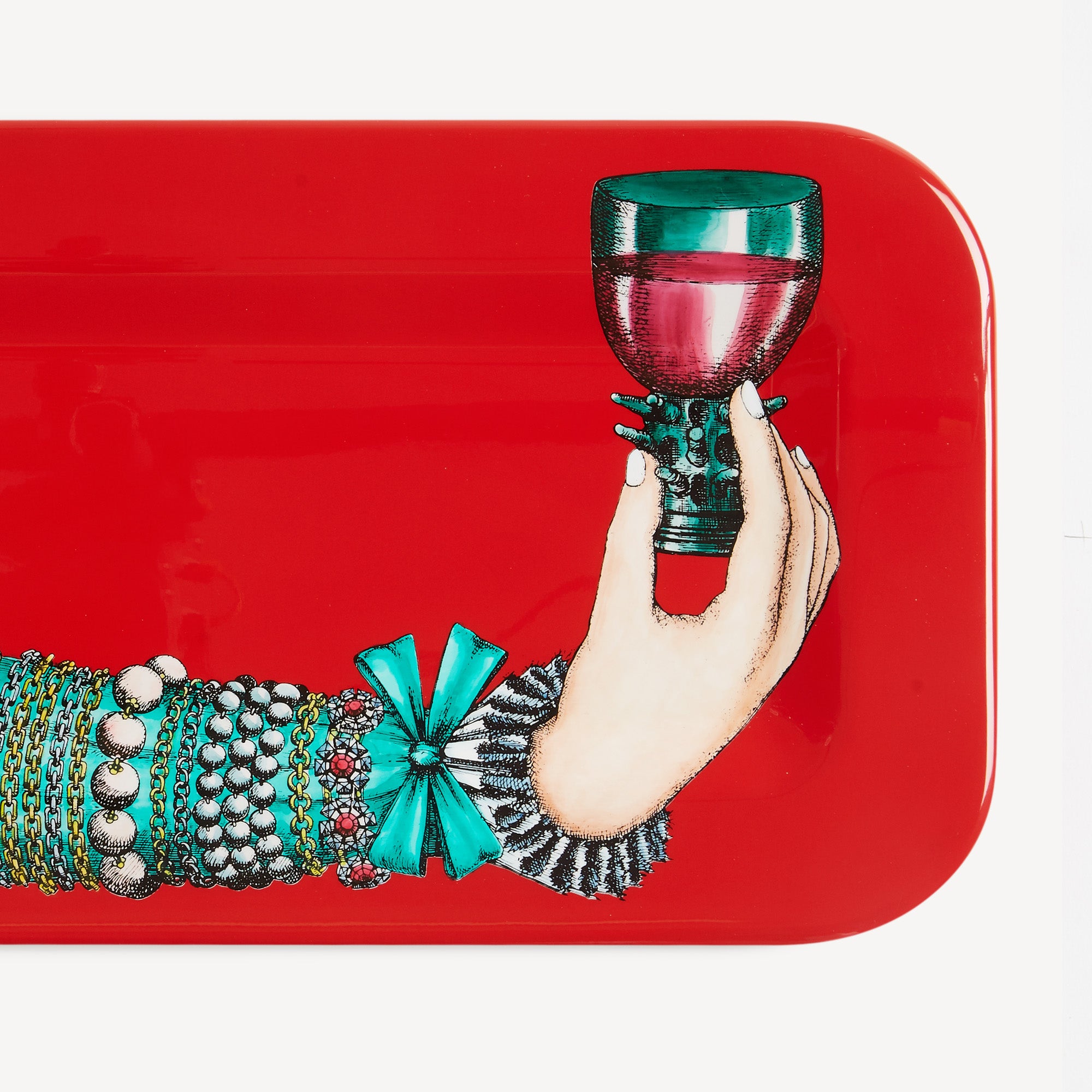 Tray Braccio ingioiellato