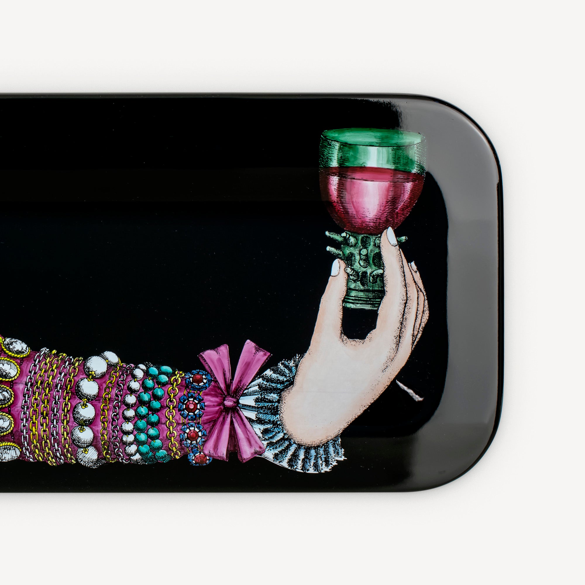 Tray Braccio ingioiellato