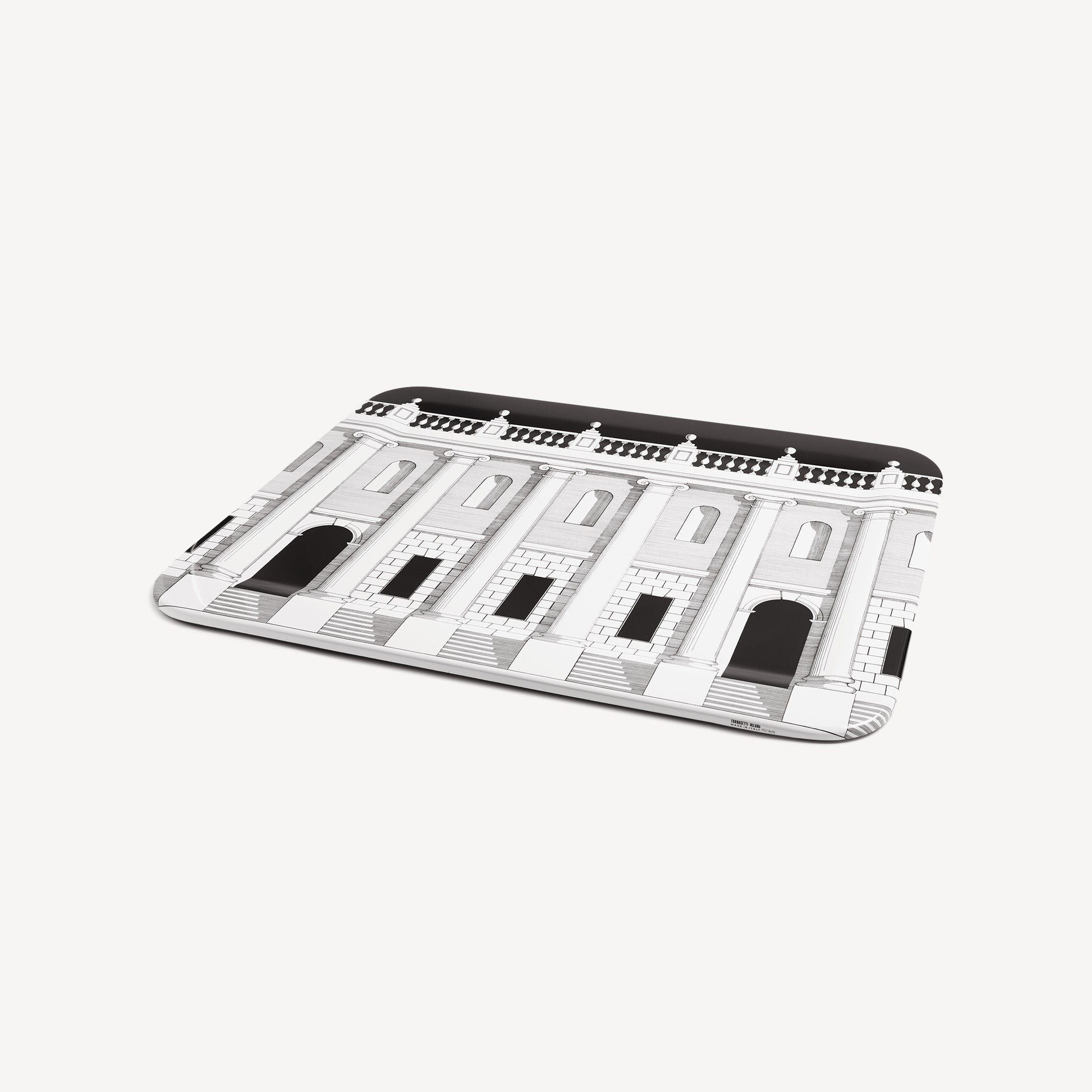 Vassoio Casa con colonne 