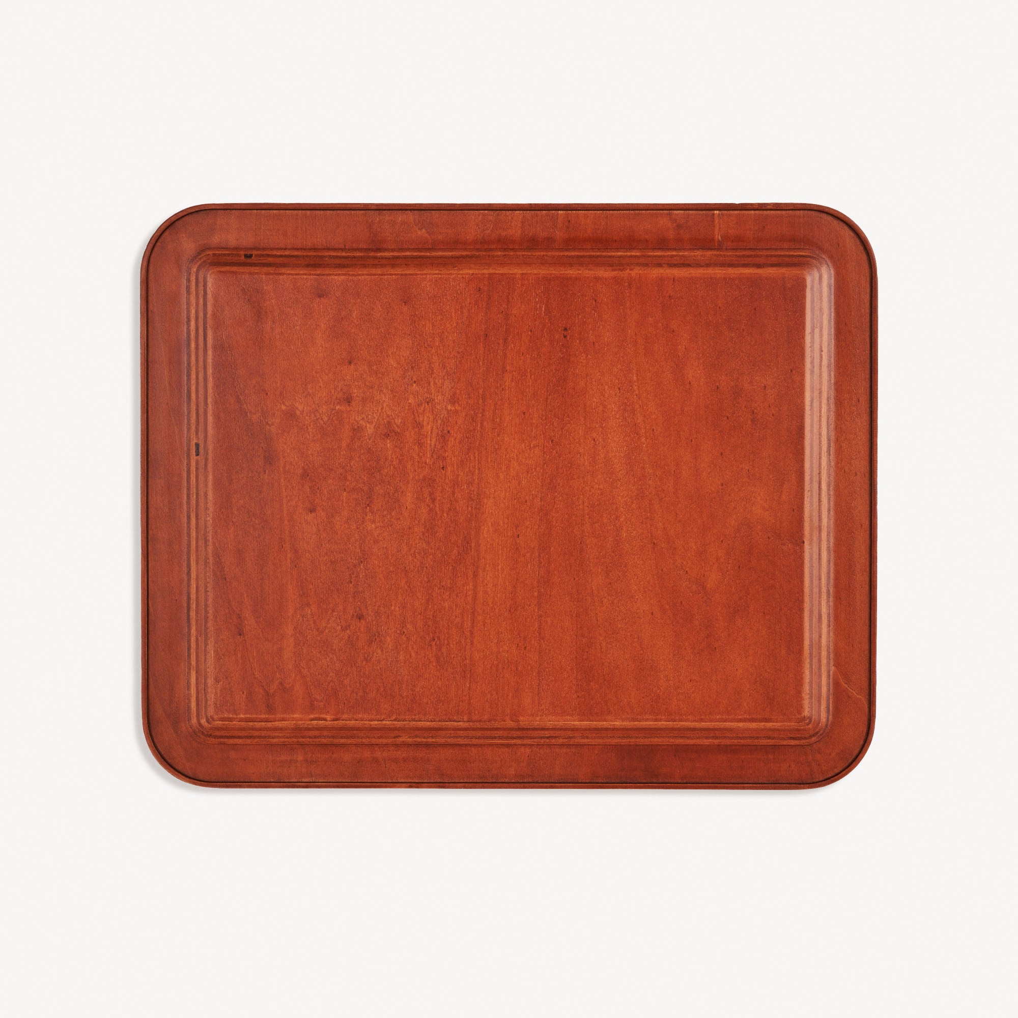 Vassoio rettangolare Oggetti e frutti su geometrico