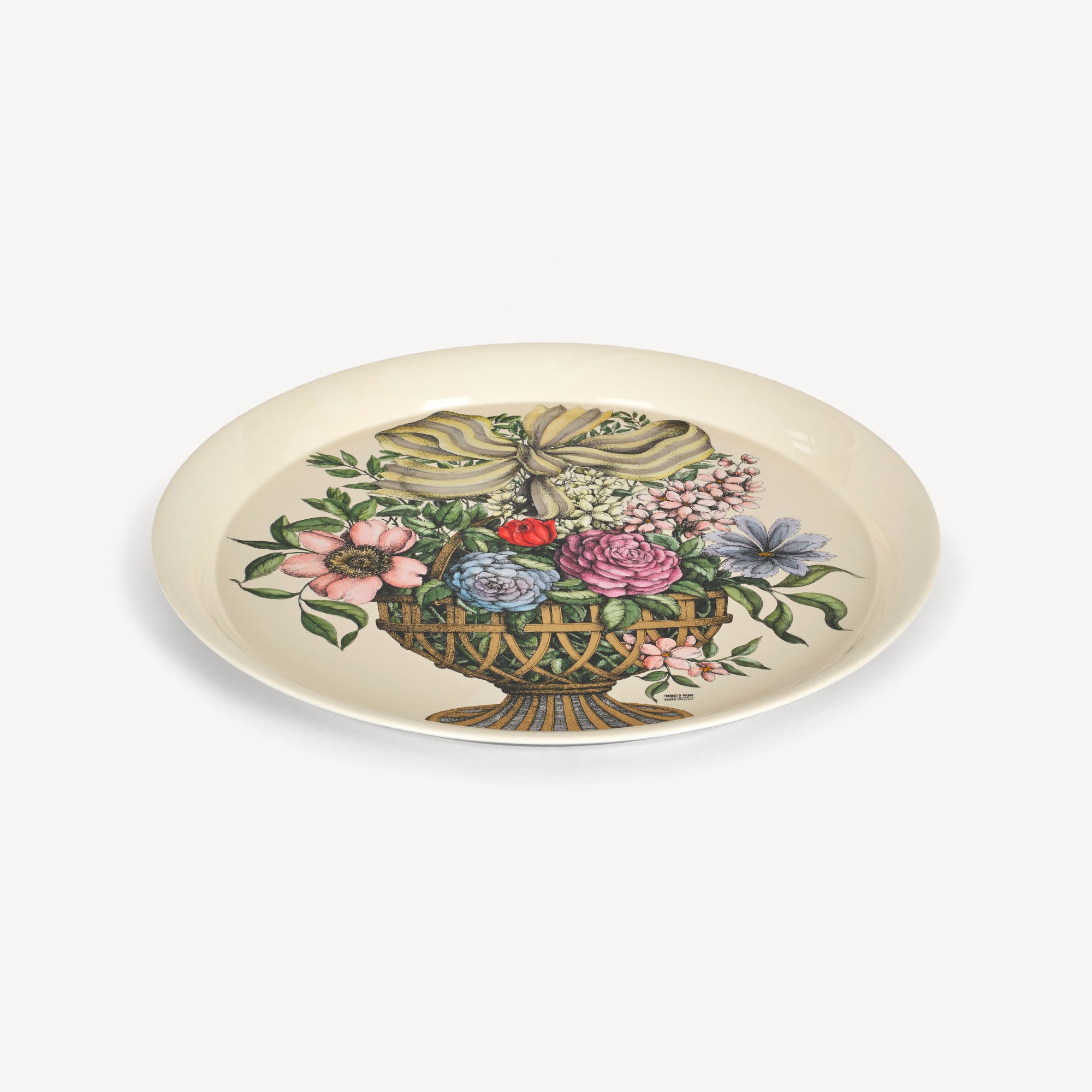 Plateau rond Cesto d’oro