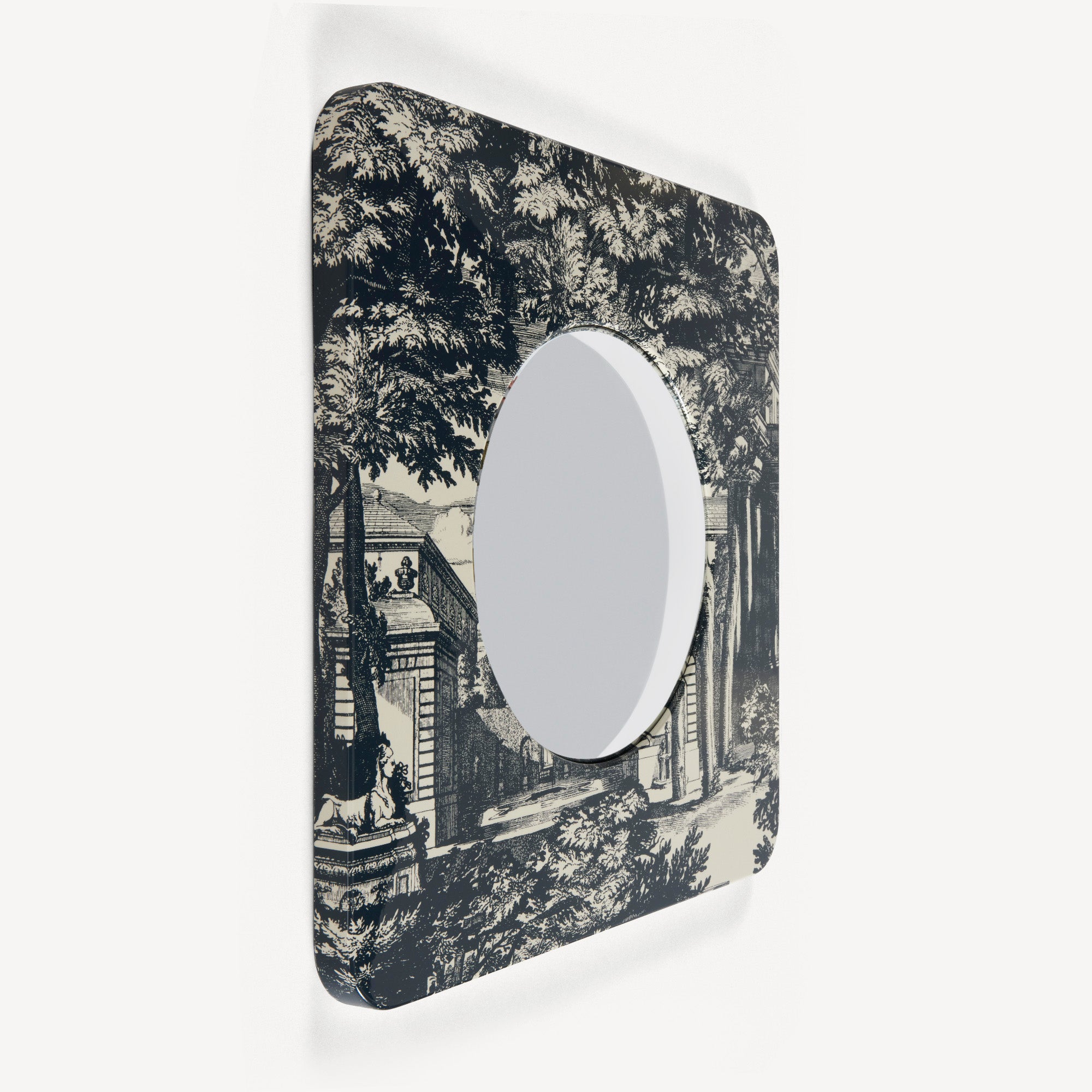 Frame with convex mirror Giardino Settecentesco