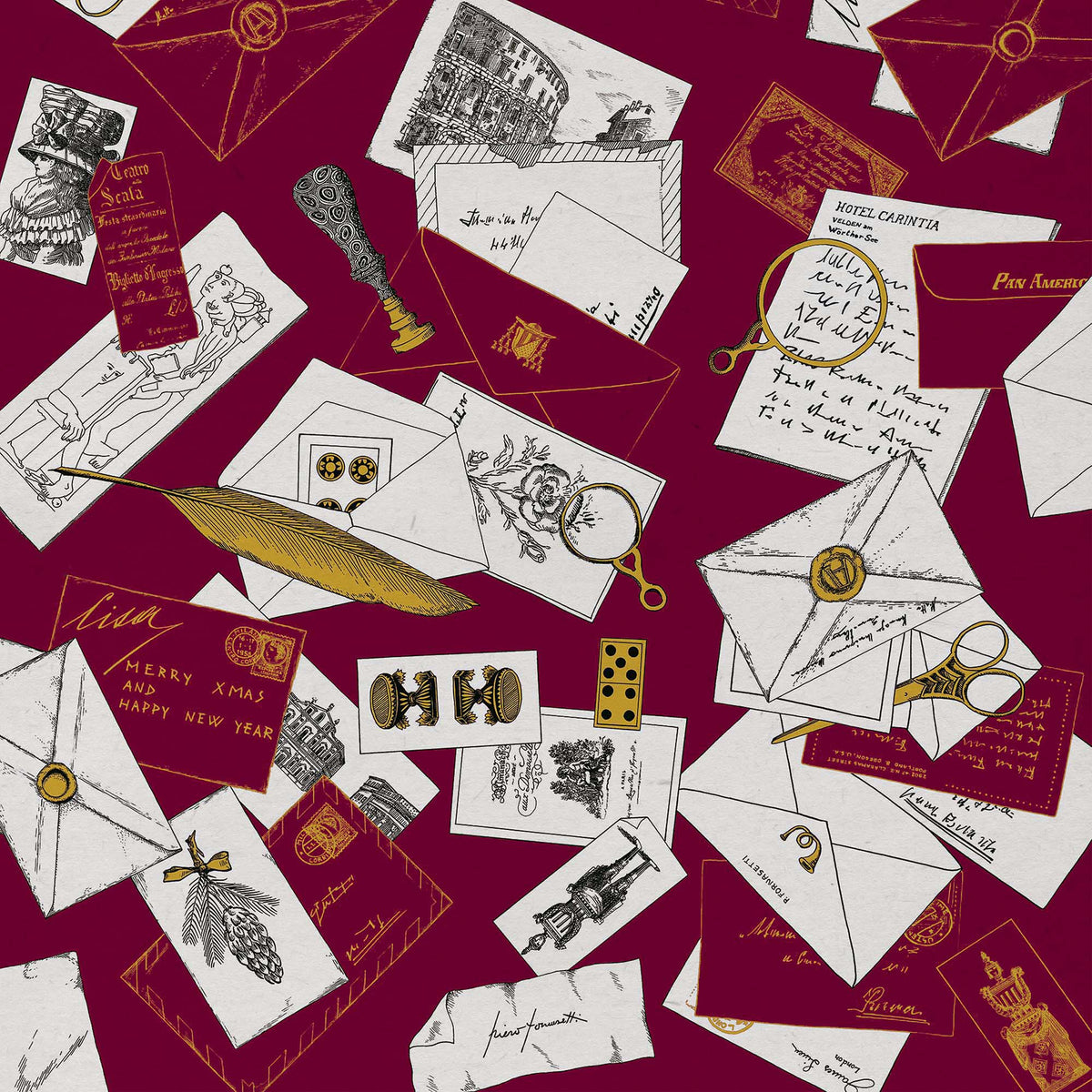 Papier cadeau Biglietti e buste