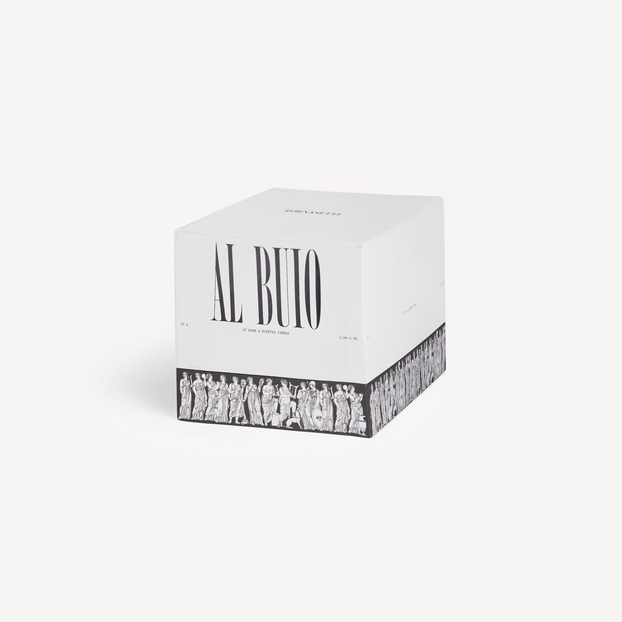 AL BUIO Chandelle de la nuit – Motif Reperti – Fragrance Immaginazione