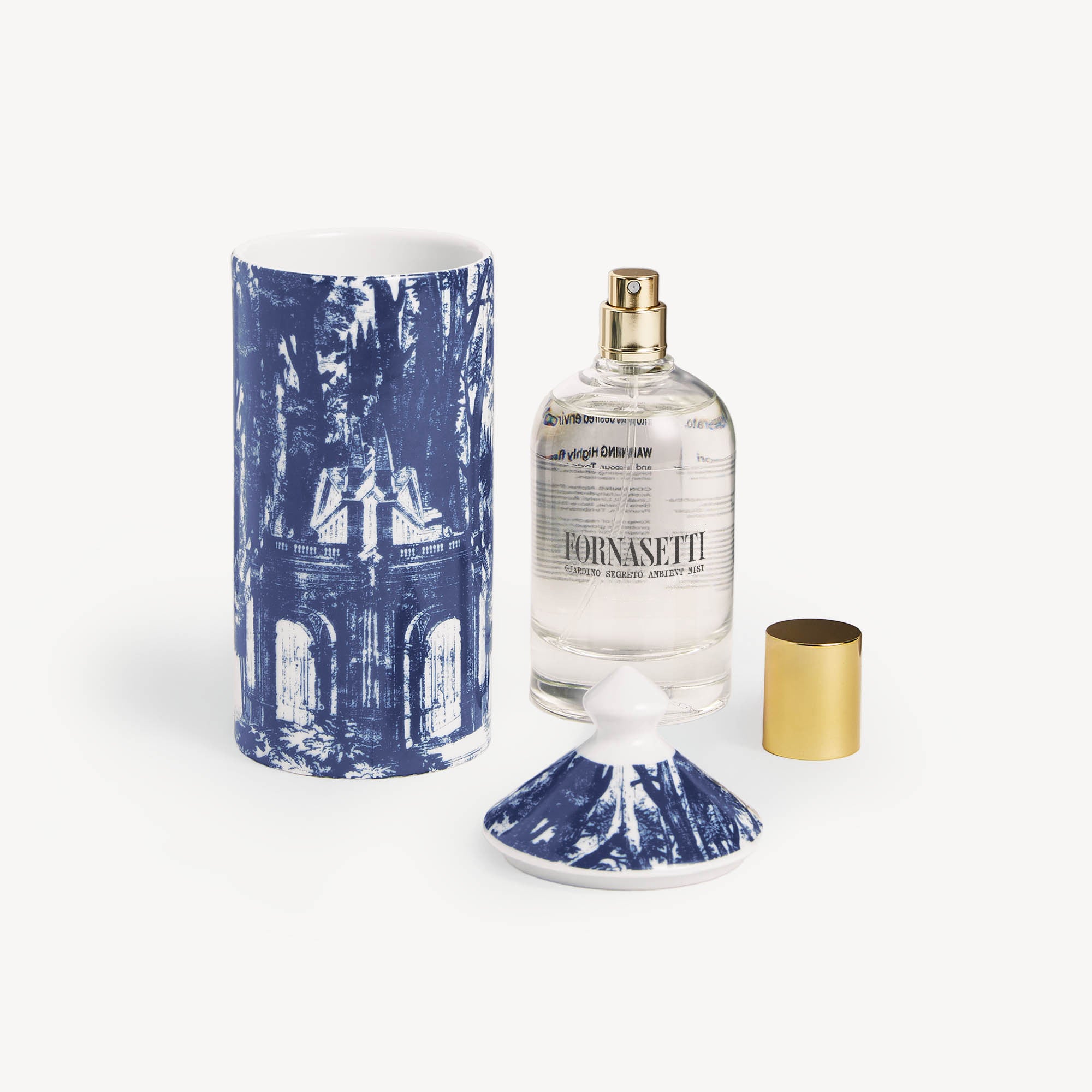 TALVOLTA Spray d’ambiance parfumé - Motif Giardino Settecentesco - Fragrance Giardino Segreto