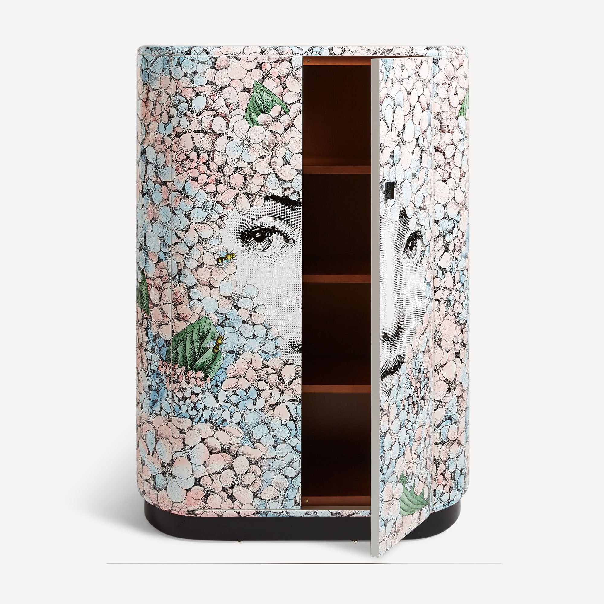 Curved cabinet Ortensia