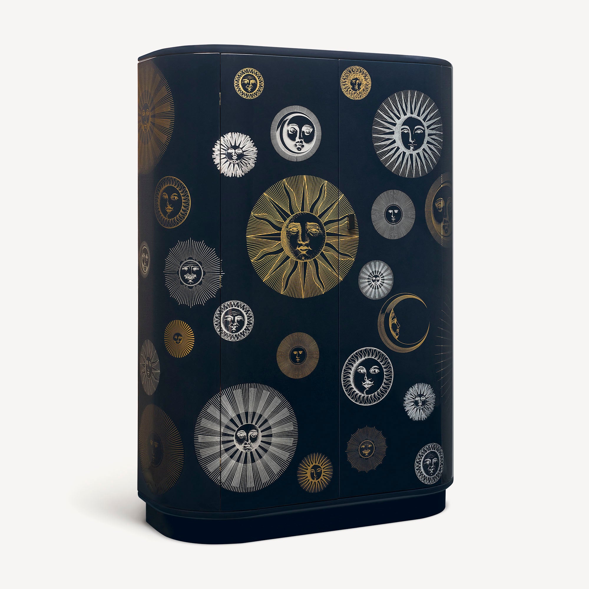 Curved cabinet Soli e Lune