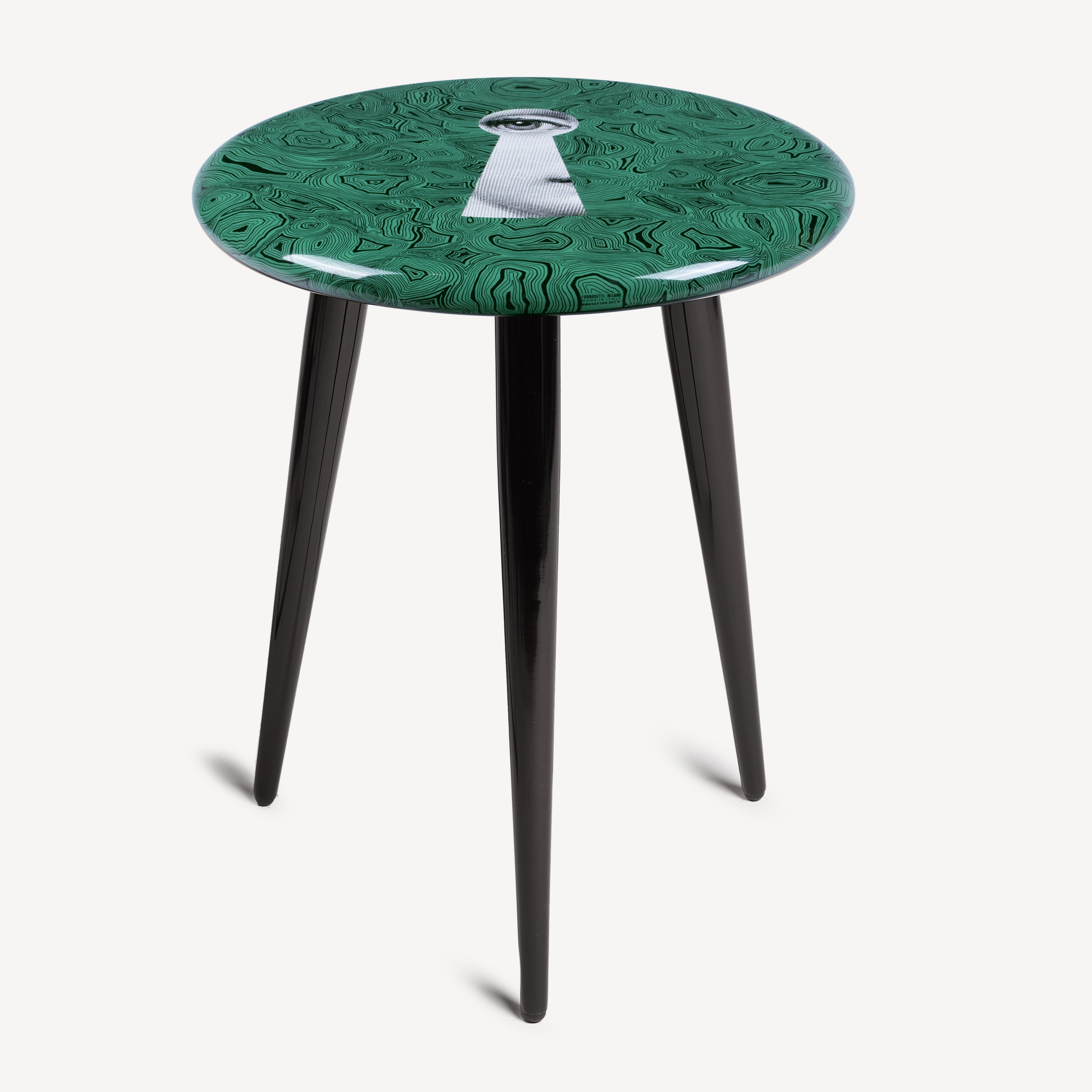 Stool Serratura su Malachite