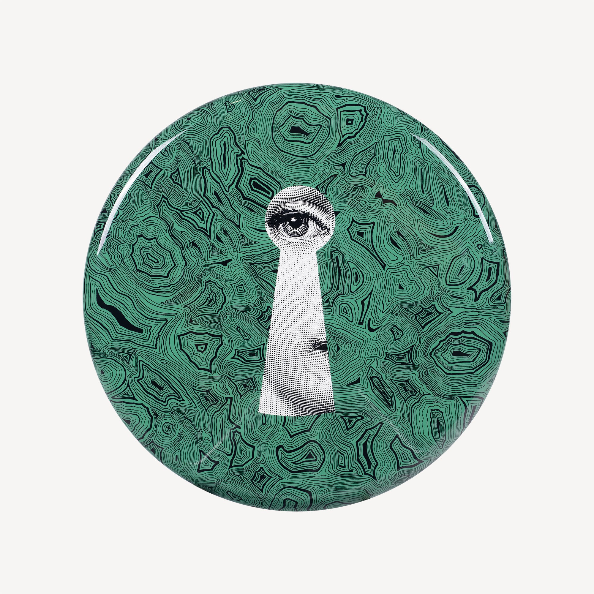 Stool Serratura su Malachite