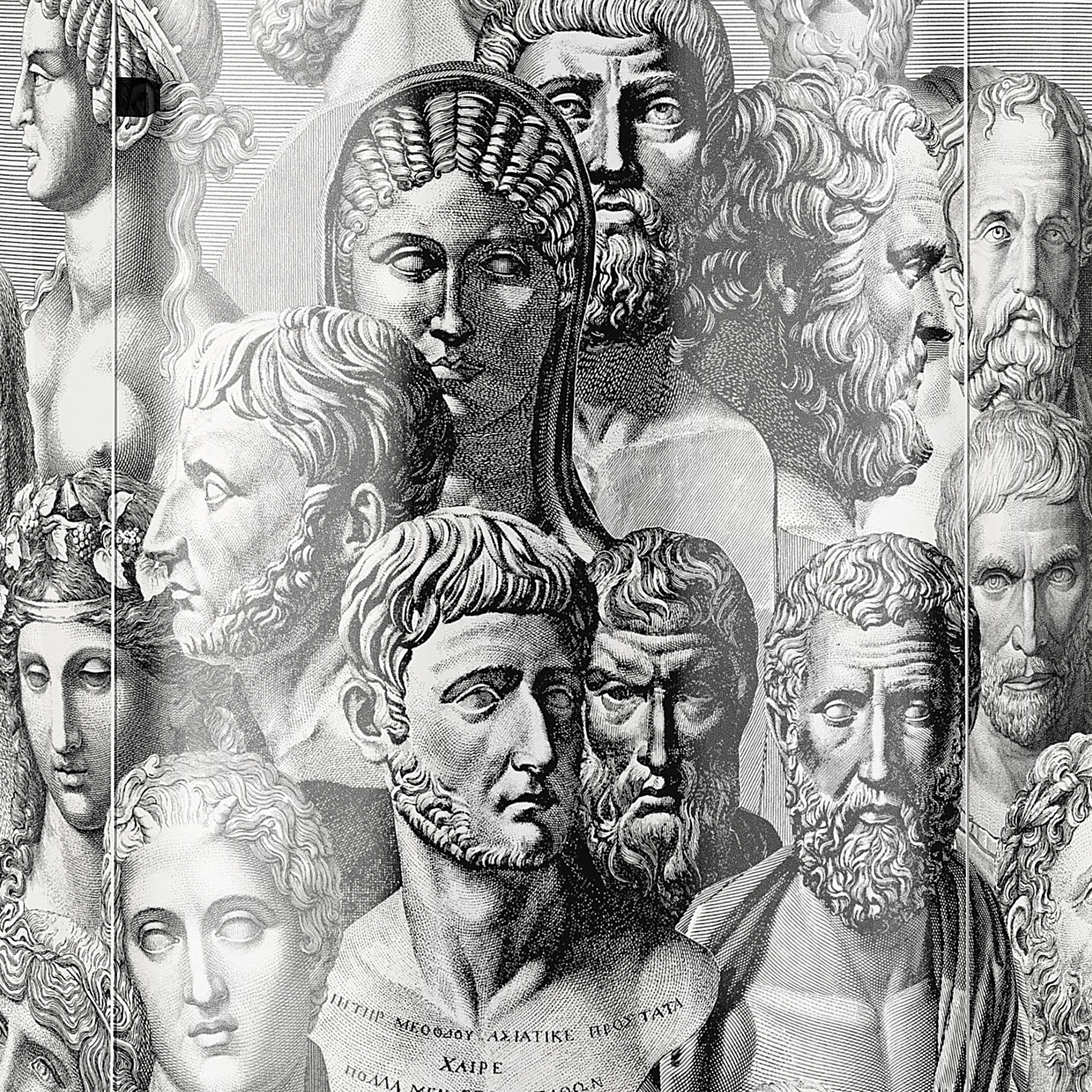 Tall Console Teste Antiche