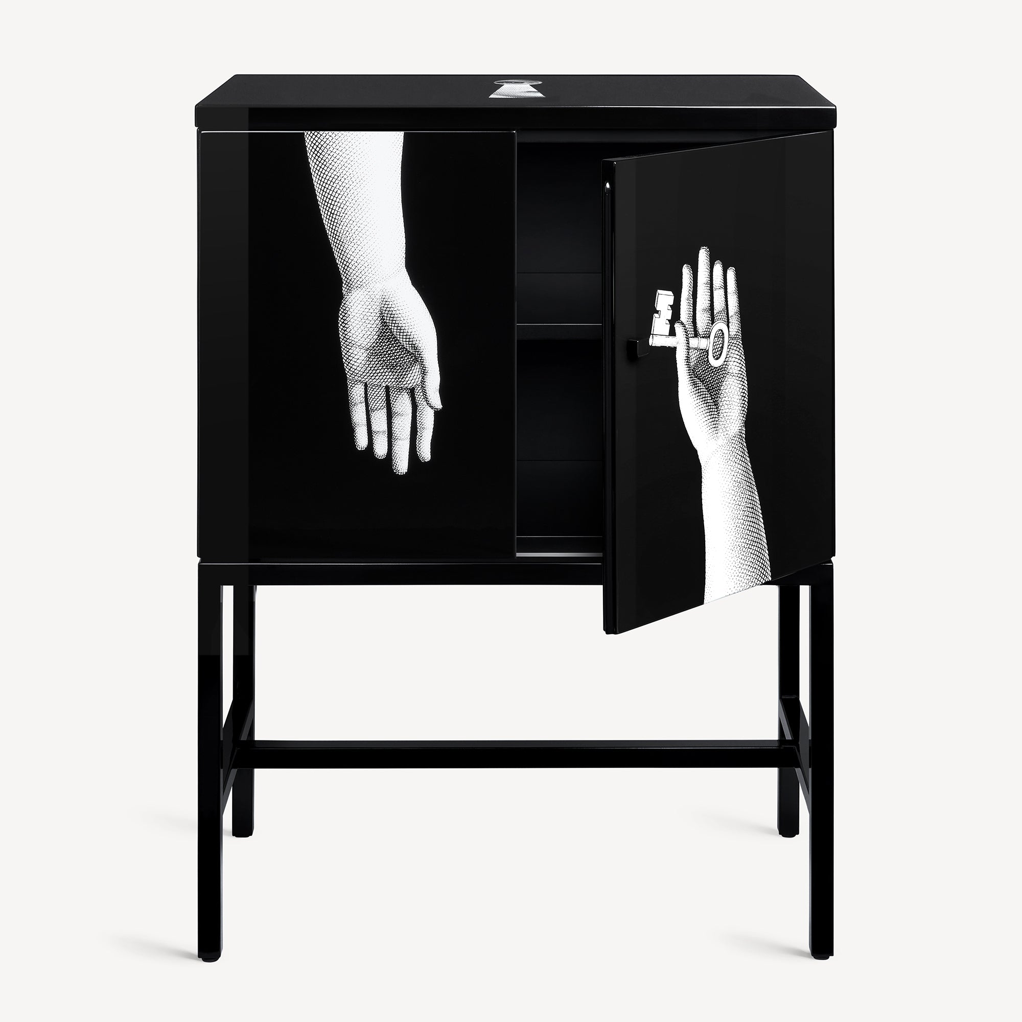 Petit Cabinet sur pieds Mani con Chiave e Serratura