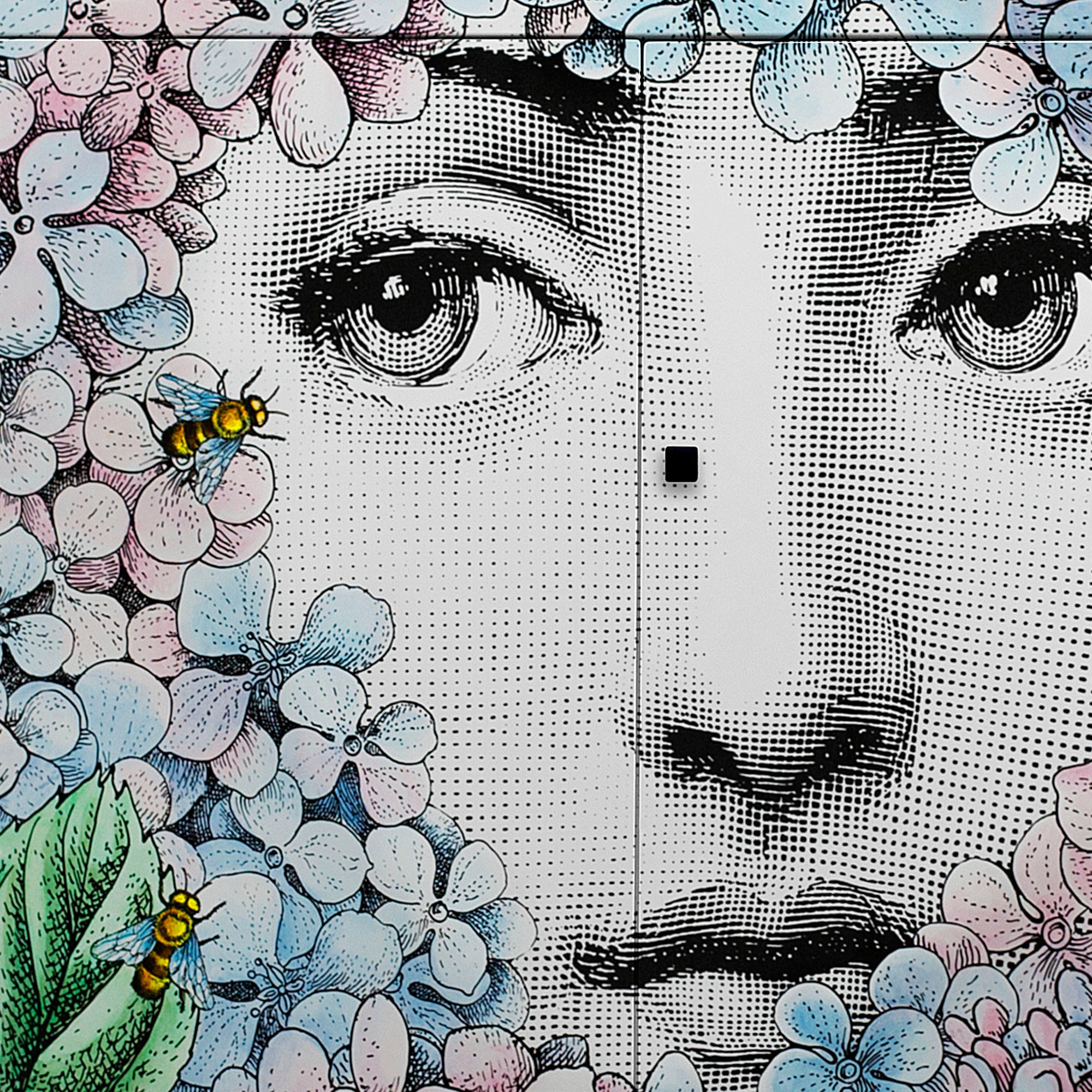 Raised small sideboard Ortensia