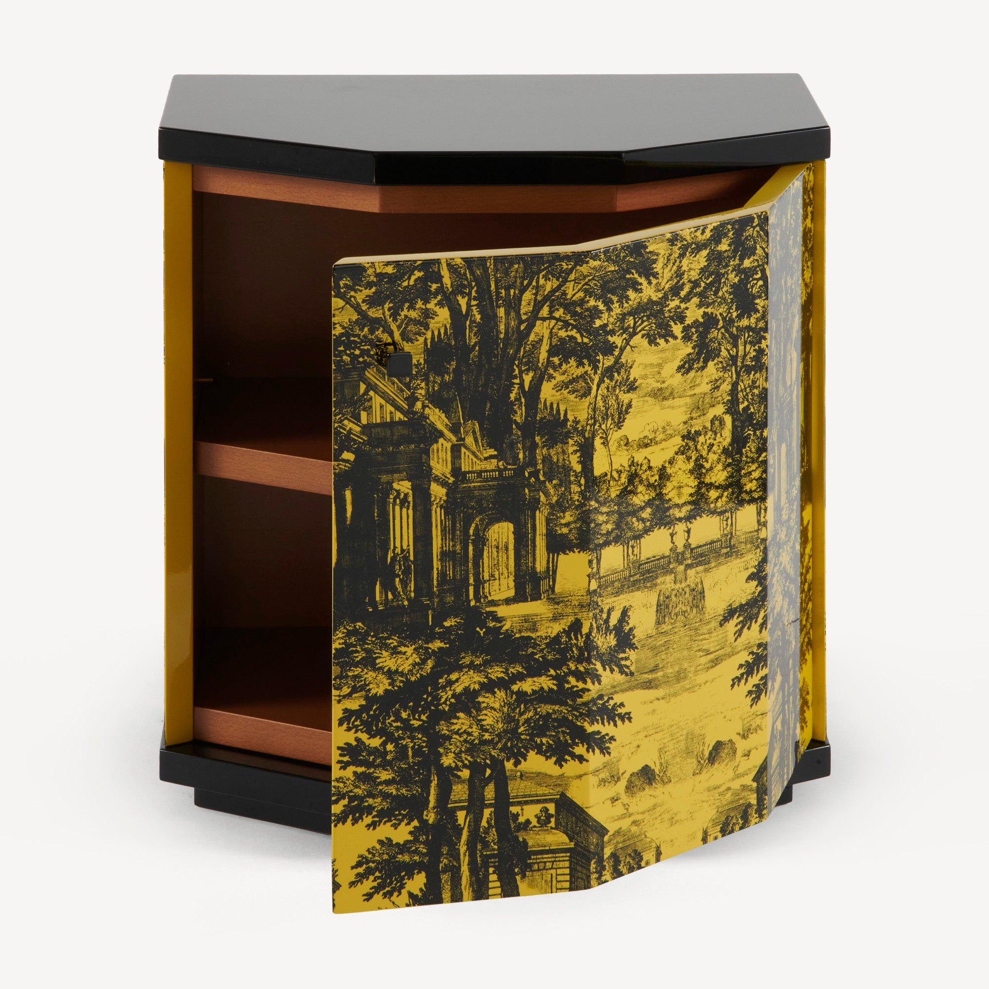 Night stand polyhedric Giardino Settecentesco