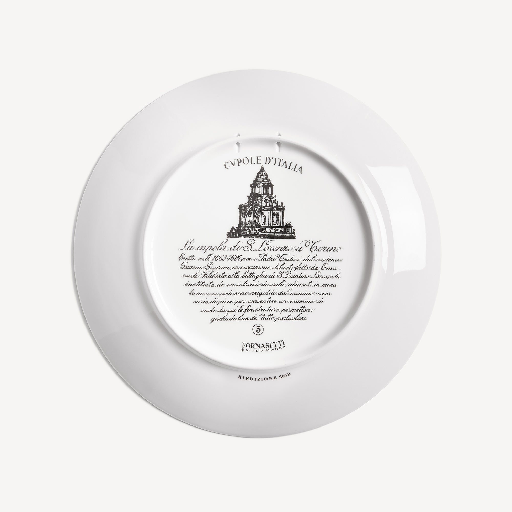 Plate Cupola S. Lorenzo (Torino)