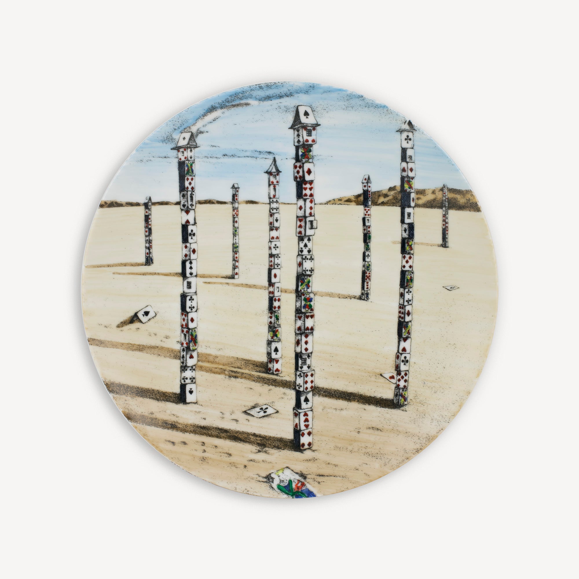 Set 12 Plates Città di Carte