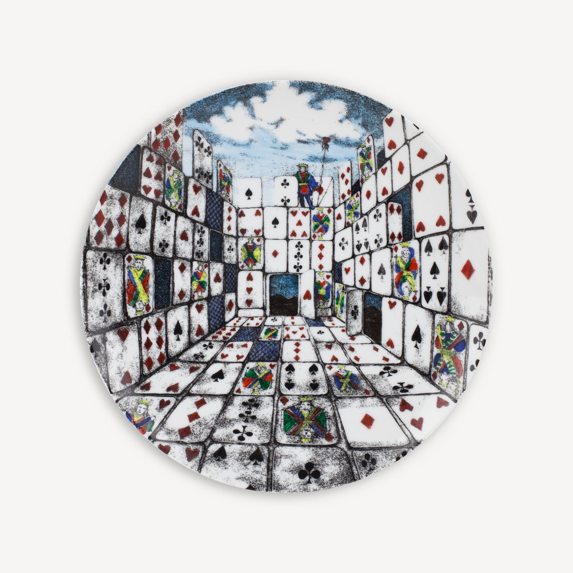 Set 12 Plates Città di Carte