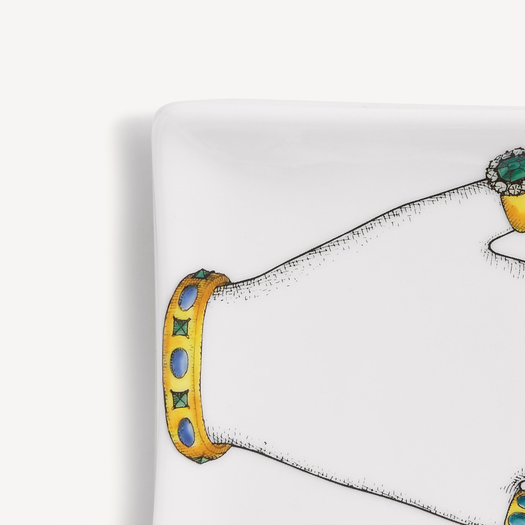 Ashtray Mano con anelli in Multicolour | Fornasetti® – Fornasetti