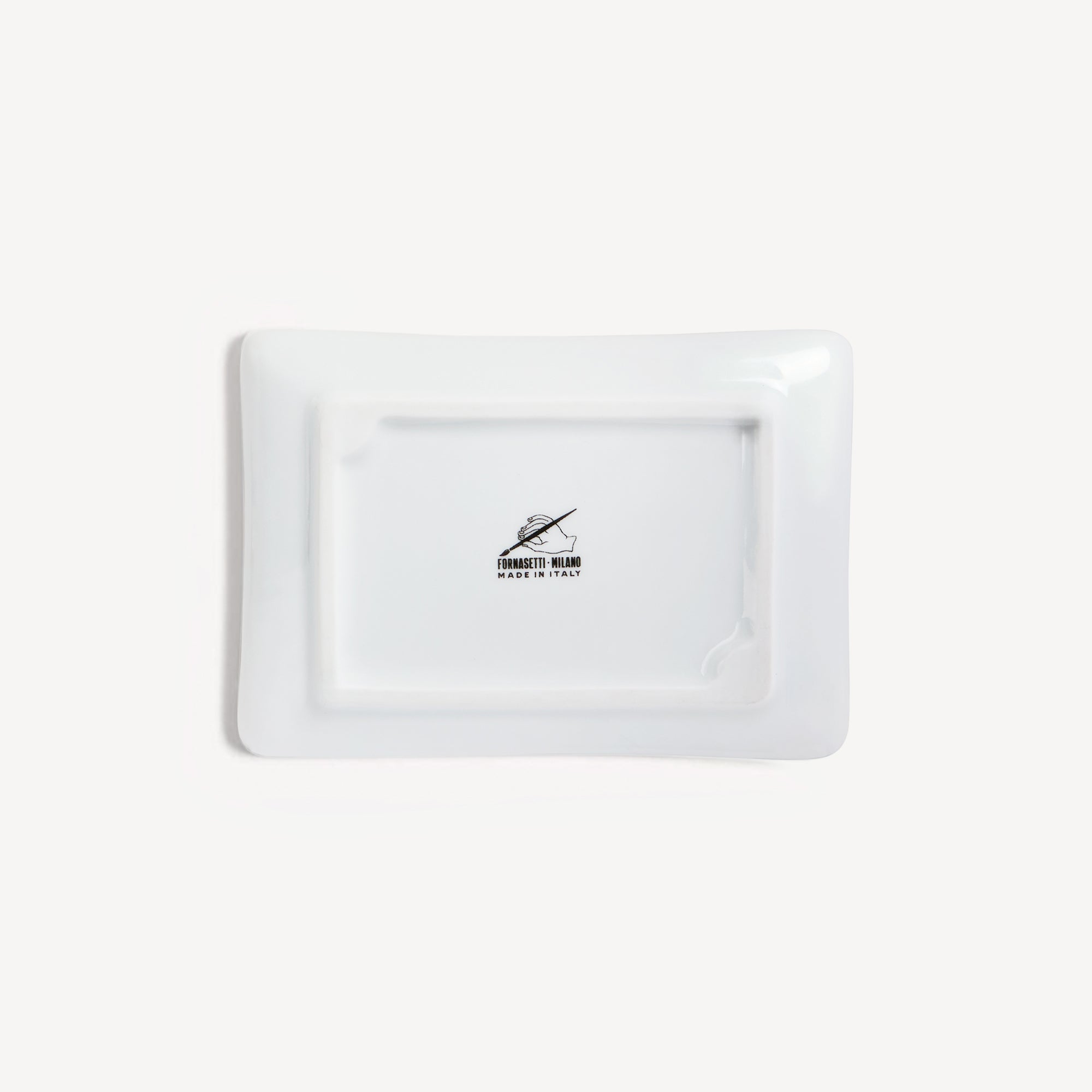 Mano with Ladybird ashtray in White/Black/Red | Fornasetti