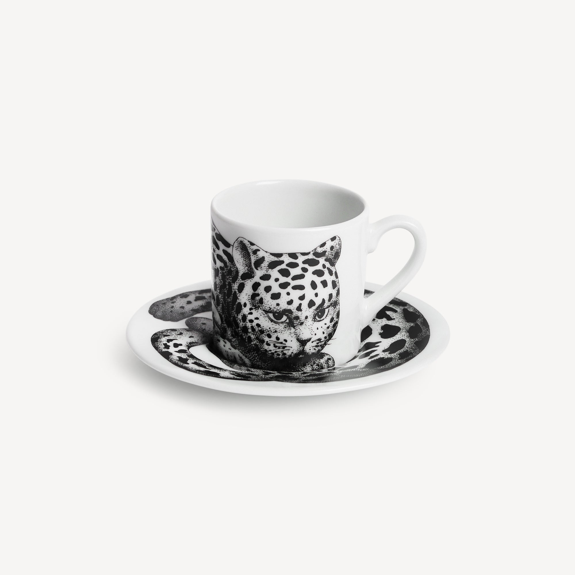 Coffee cup High Fidelity Stellato black/white