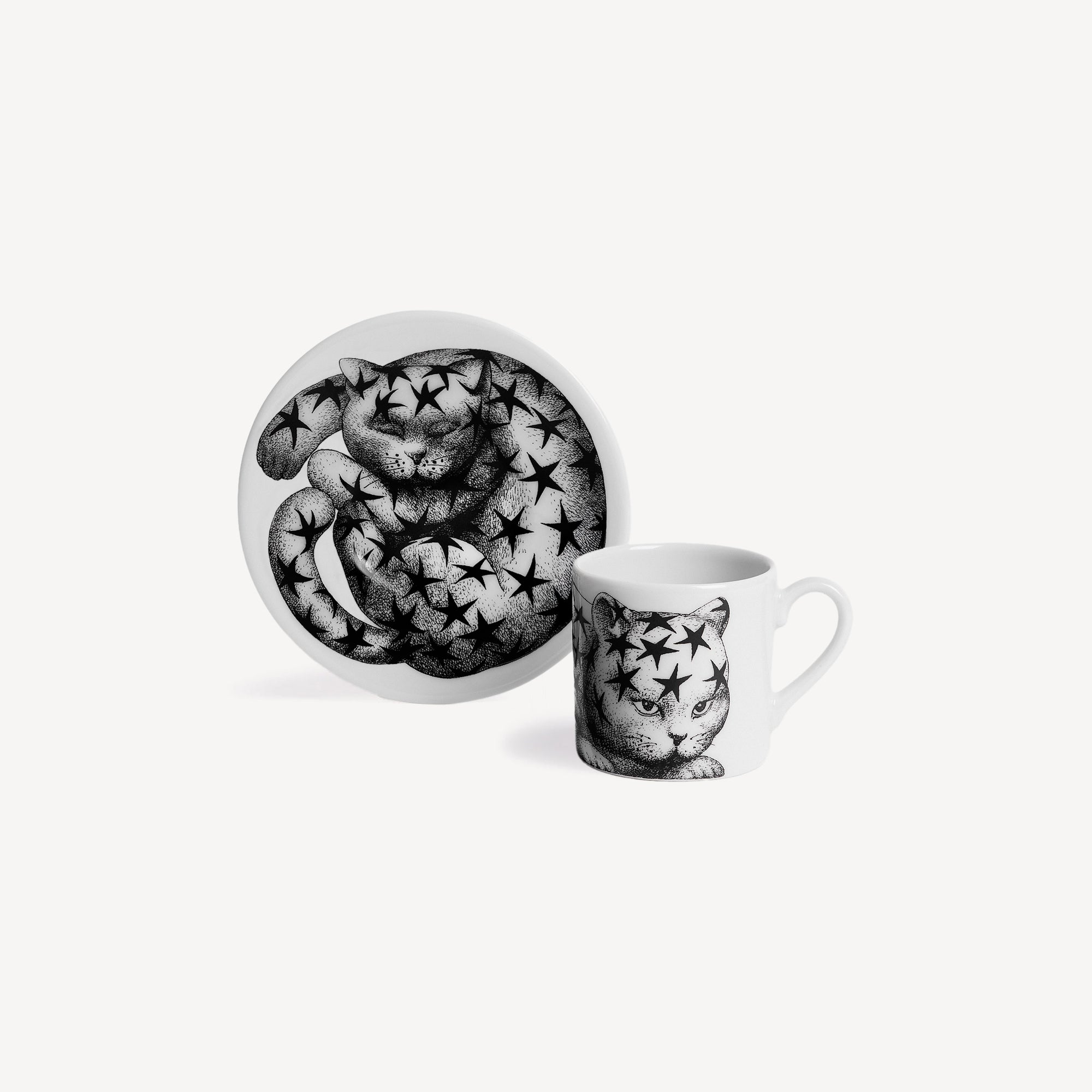 Tazza caffè High Fidelity Quadrettato 