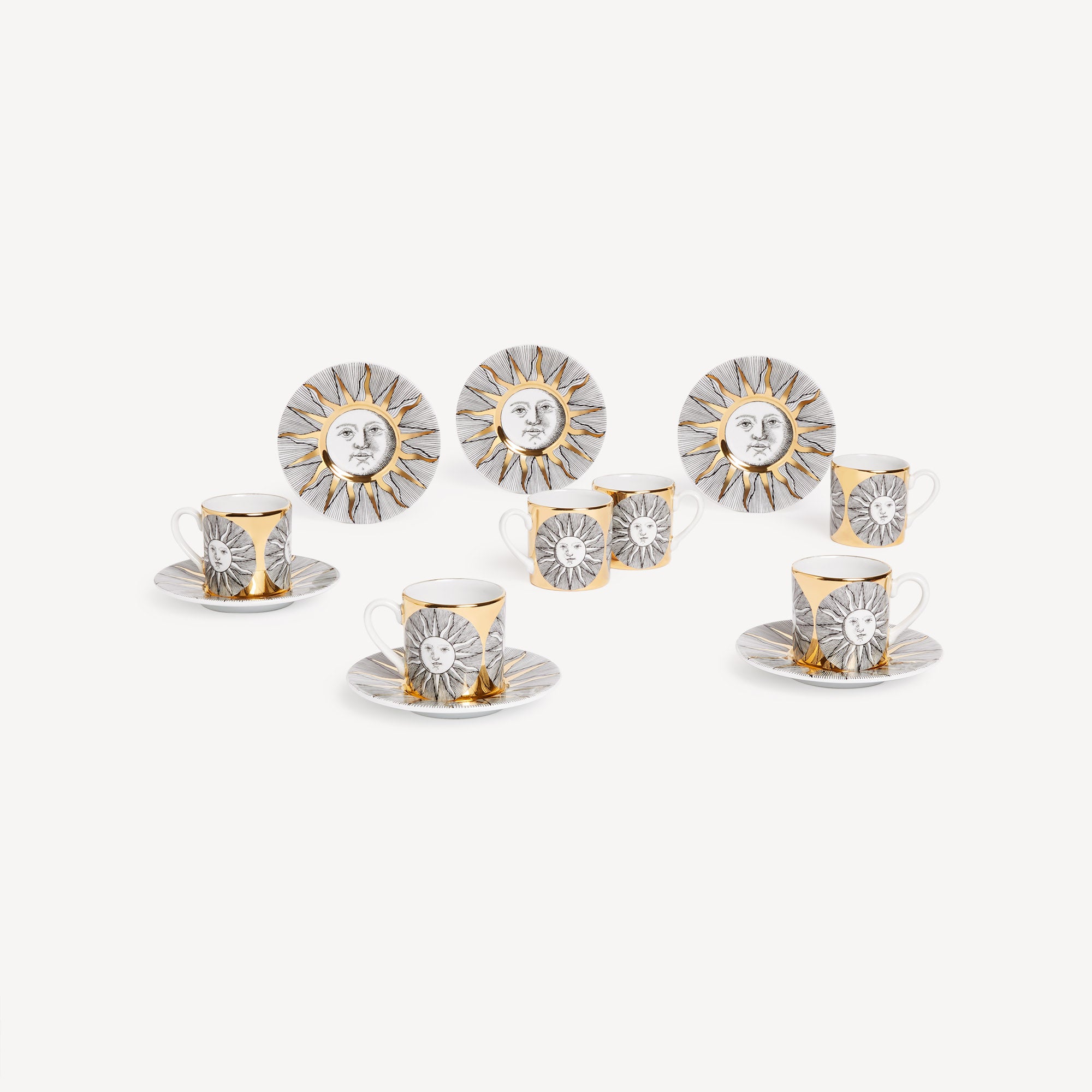 Set 6 coffee cups Sole