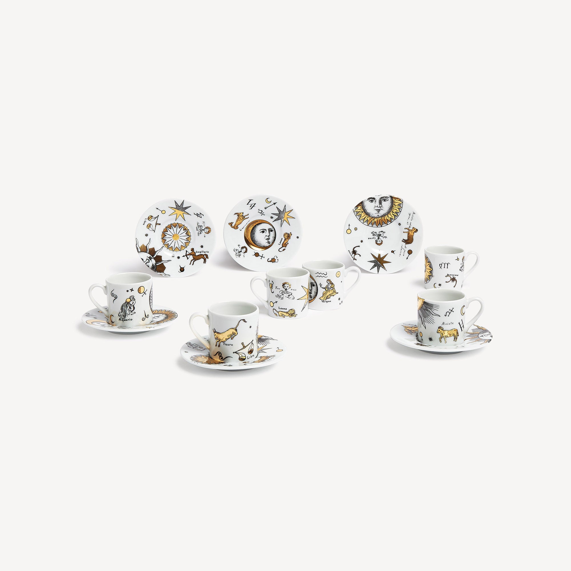 Set 6 coffee cups Astronomici