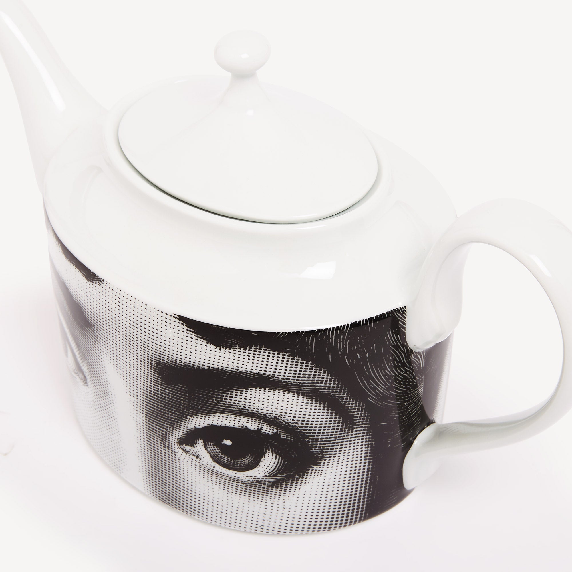 Teapot Tema e Variazioni in White/Black | Fornasetti® – Fornasetti