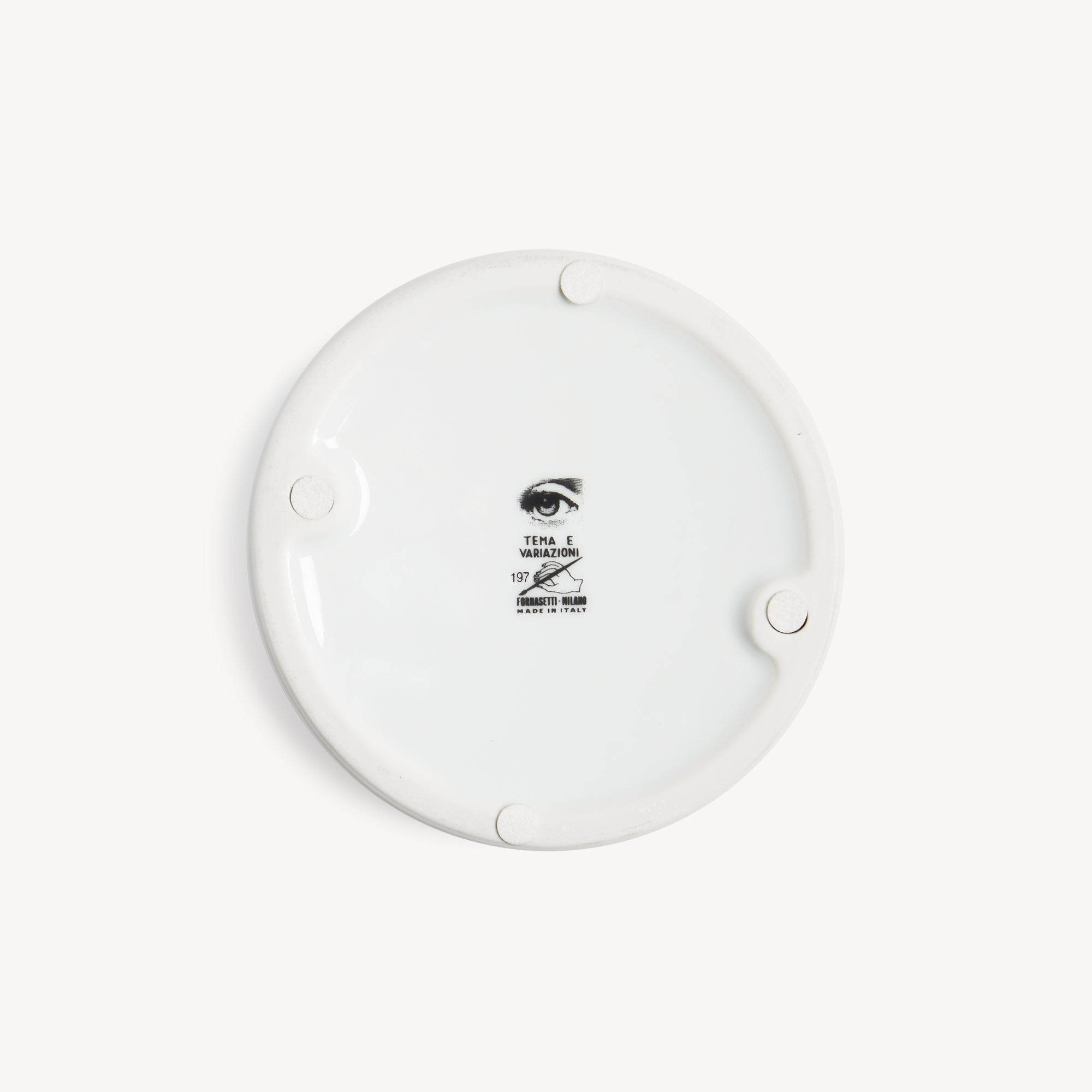 Round ashtray Tema e Variazioni n.197