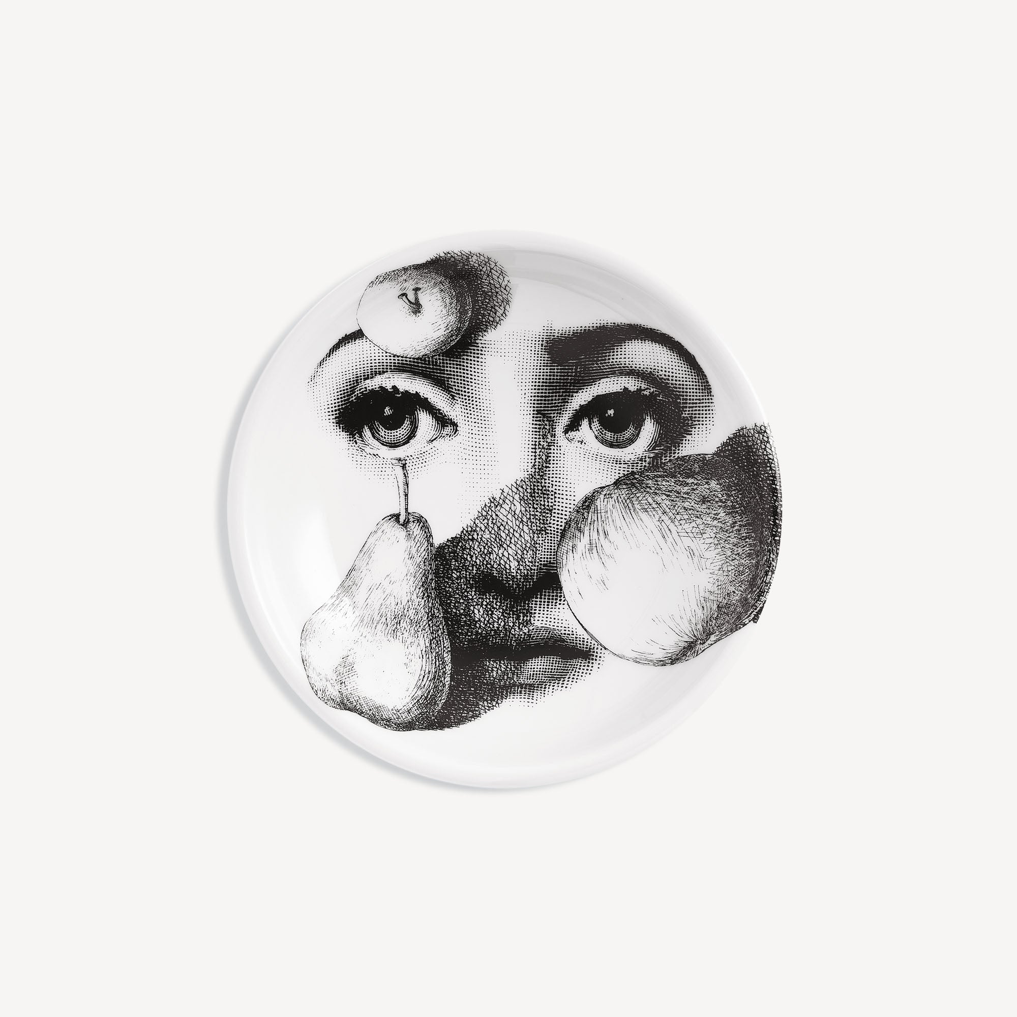 Ashtray Tema e Variazioni n.218 in White/Black | Fornasetti