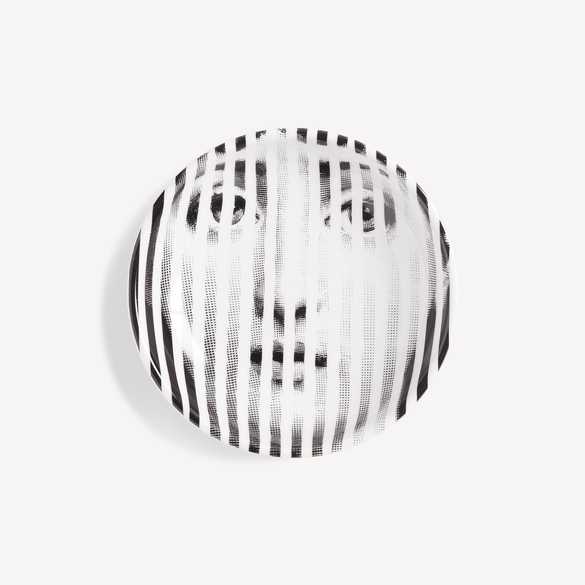 Decorative plates for walls - Fragments of faces | Fornasetti