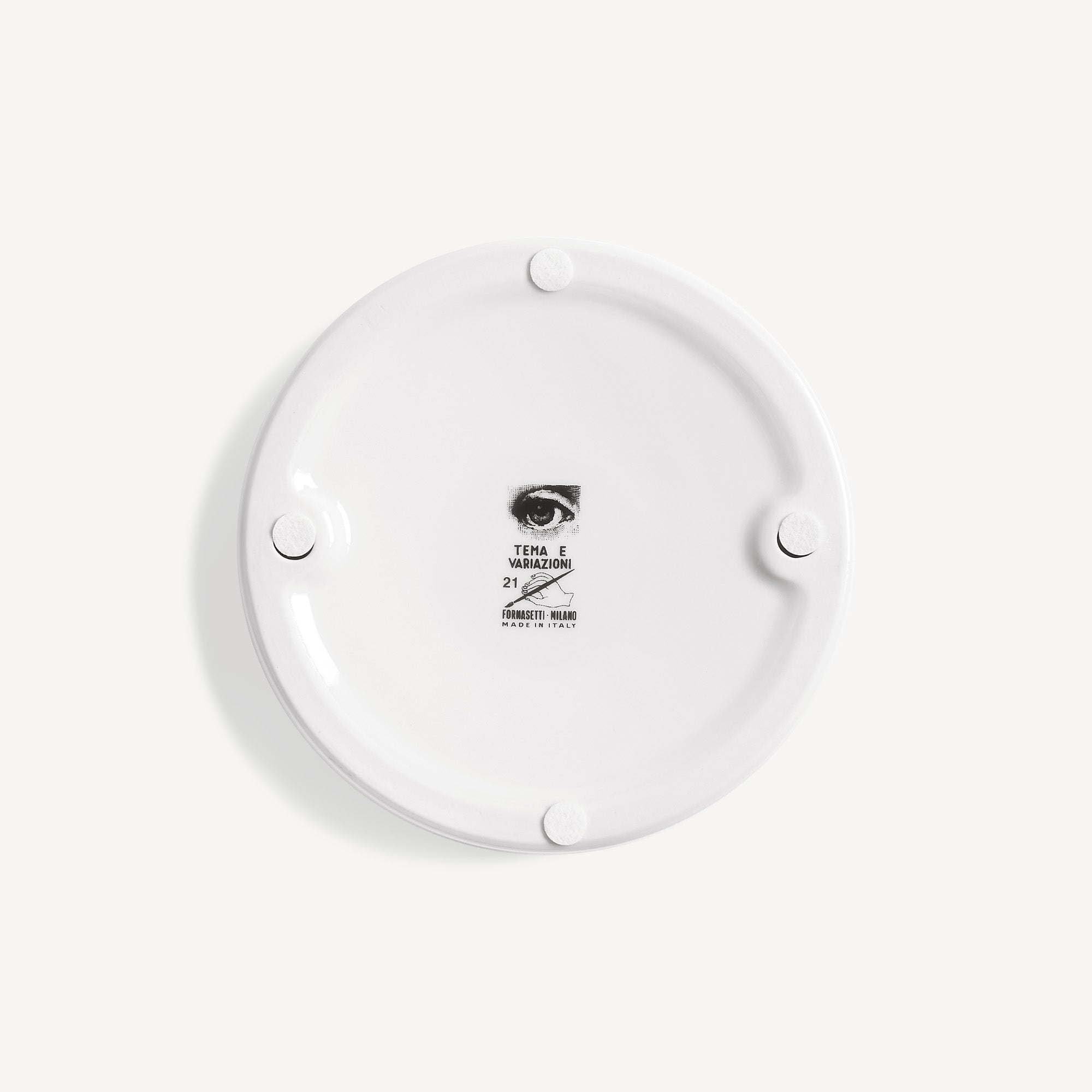 Ashtray Tema e Variazioni n.21 in White/Black | Fornasetti