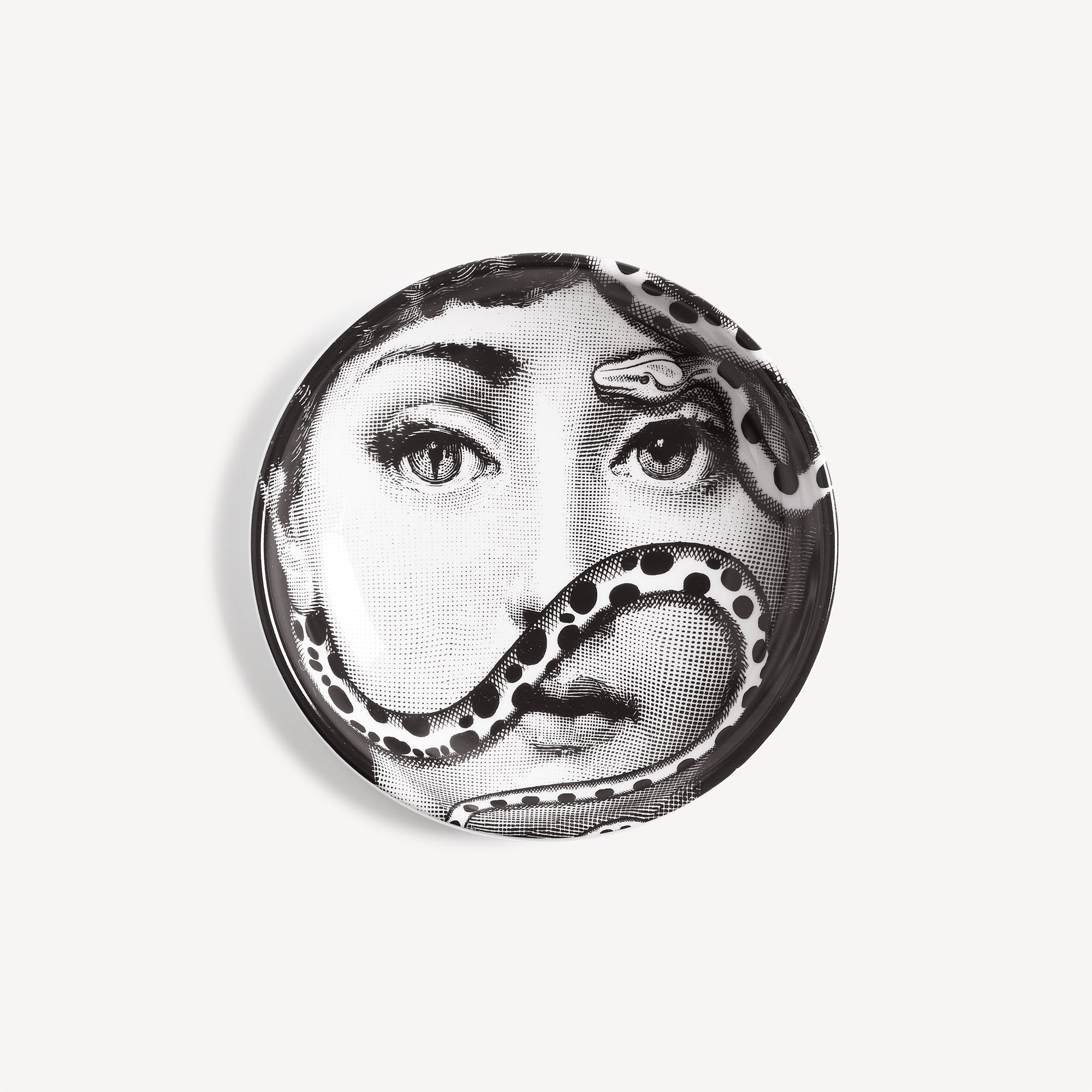 Ashtray Tema e Variazioni n.383 in White/Black | Fornasetti