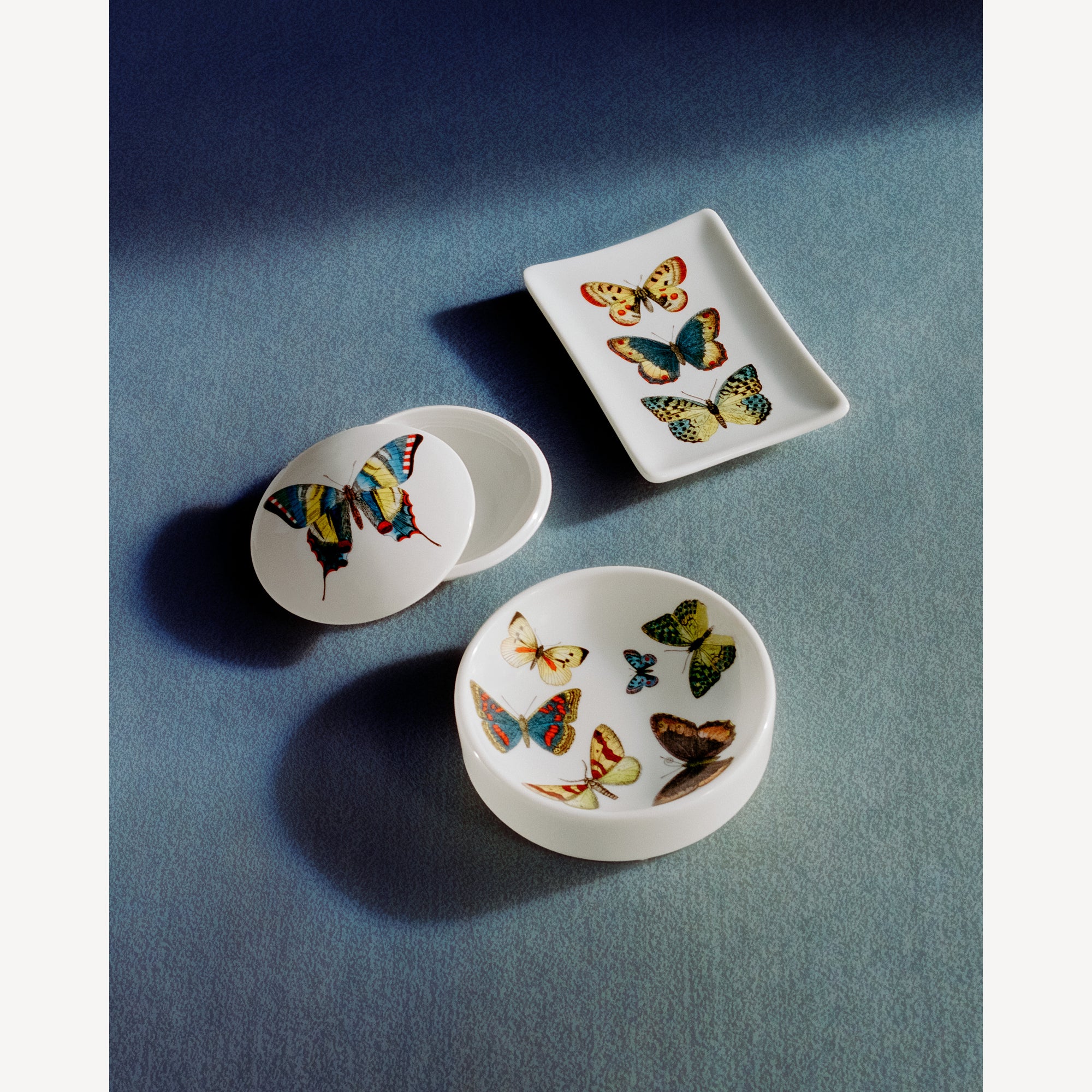 Vide-poche rond Farfalle 