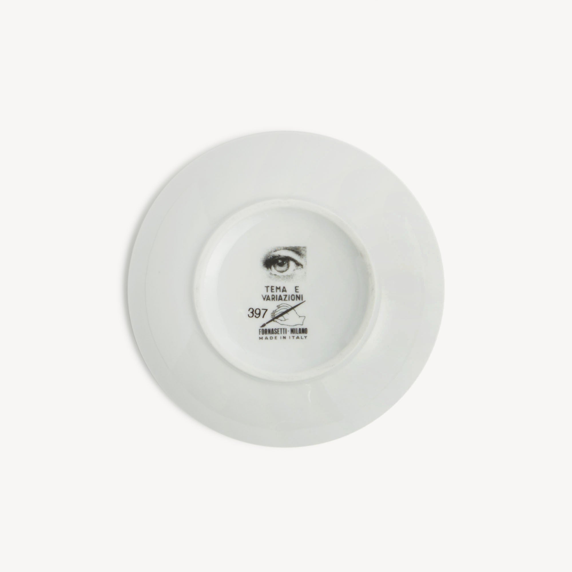 Round Box Red Lips - Tema e Variazioni n.397 in White/Black/Red