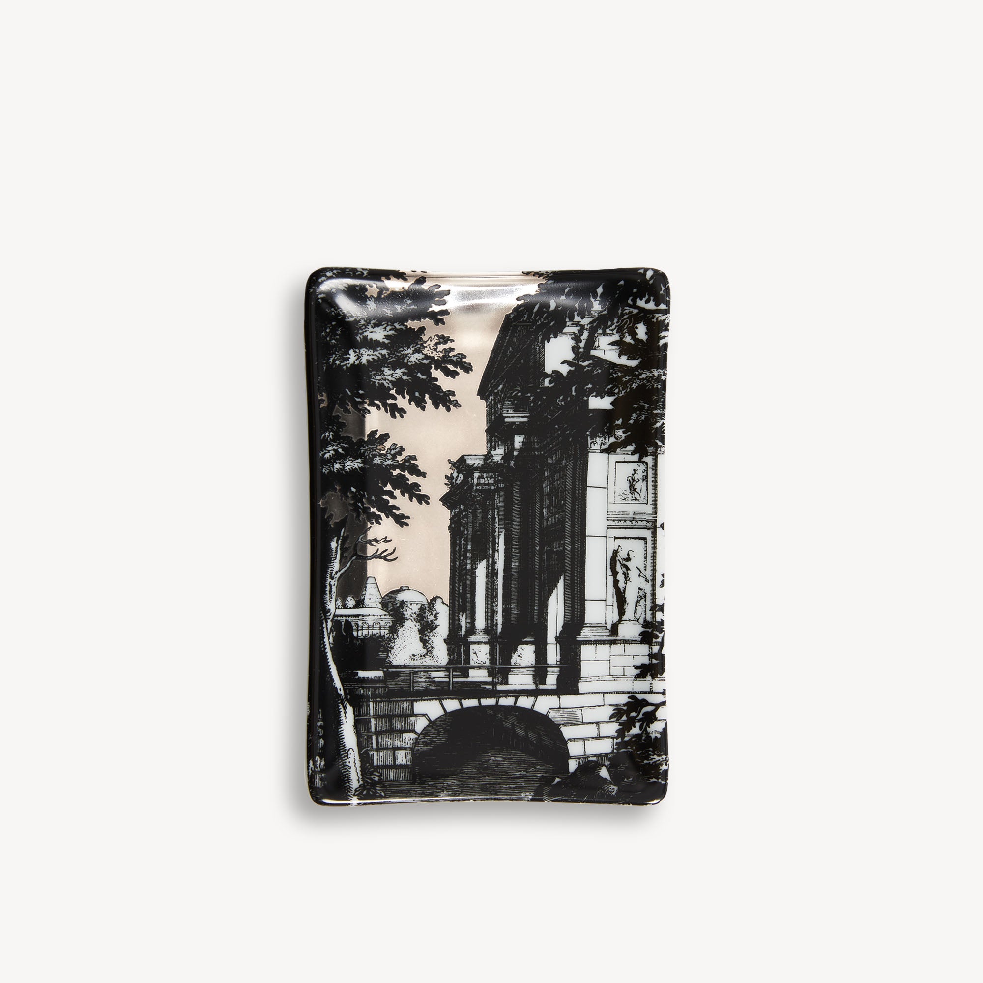 Rectangular ashtray Giardino Settecentesco